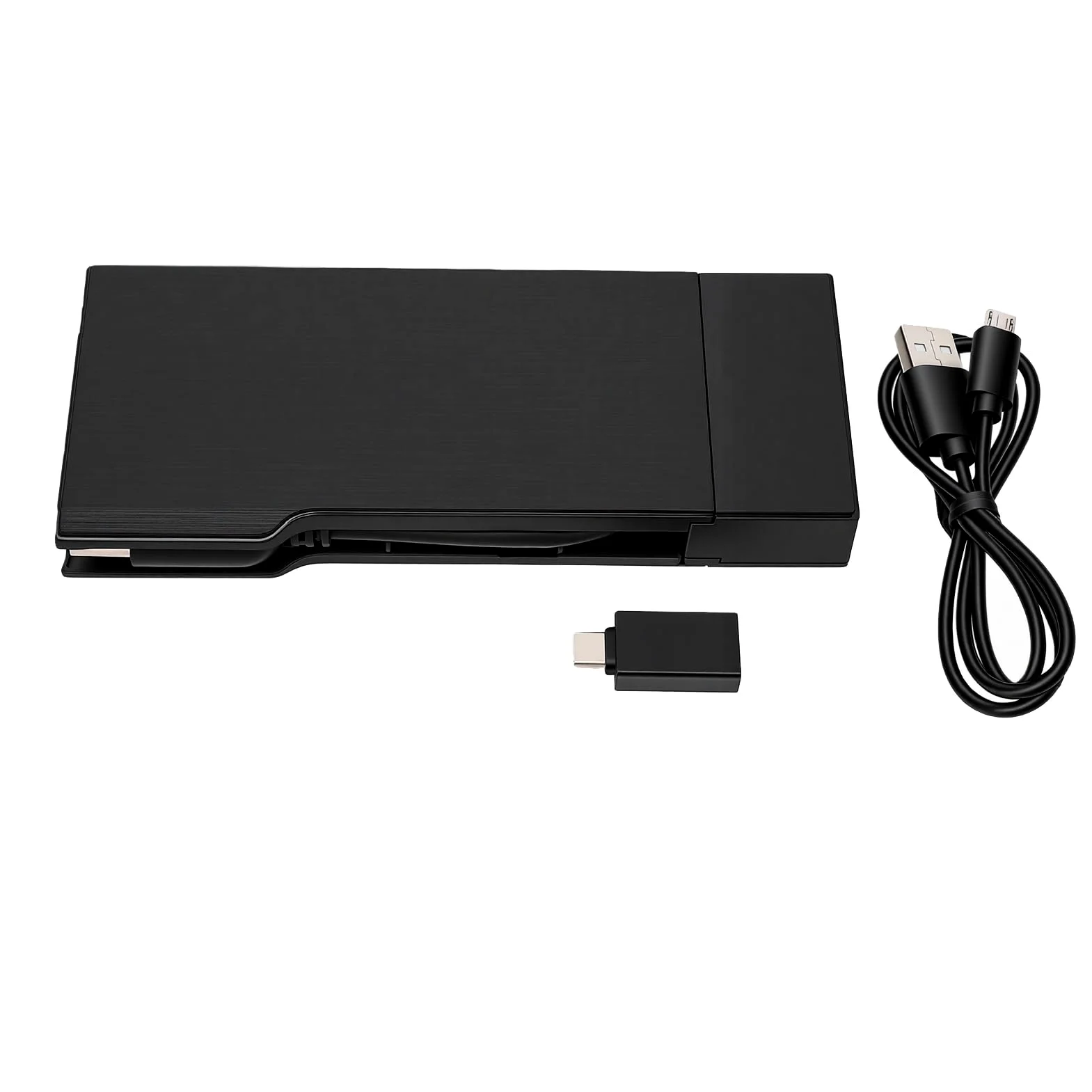 Ausla Docking Station USB 3.0, Splitter Hub ABS da USB a 4K con Lettore di Schede VGA Gigabit Ethernet 5 Gbps per Laptop Desktop Doppio Display