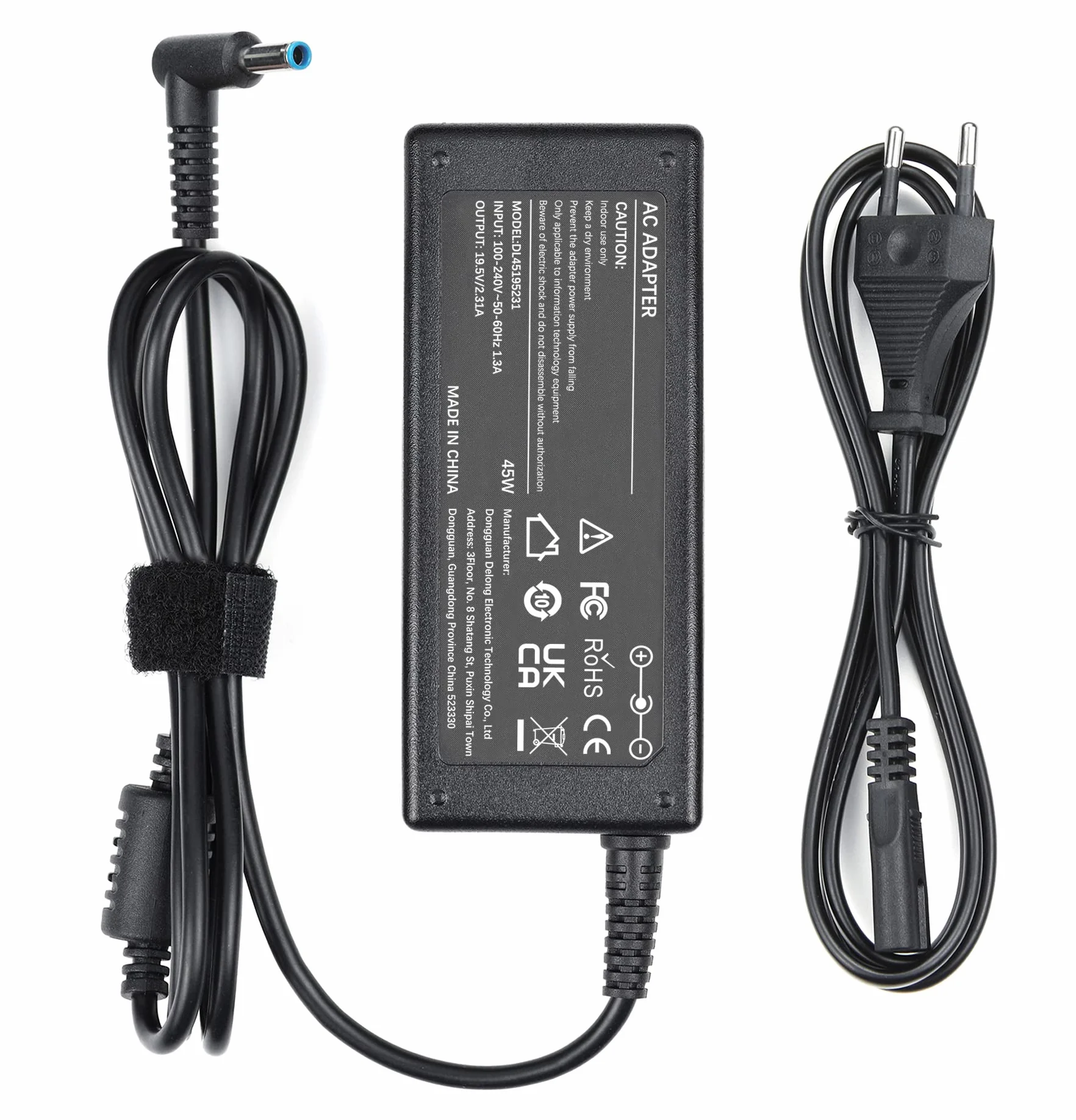 Caricatore Portatile 45W HP Stream Pavilion Elitebook 830 840 850 Probook 430 440 450 240 250 Caricabatterie PC Notebook Adattatore 4.5x3.0mm