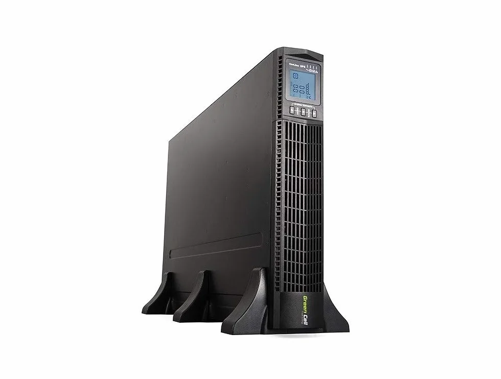 Green Cell PRO UPS USV Rack Mount 3000VA 2700W 230V Online 6X IEC320 USB RS232