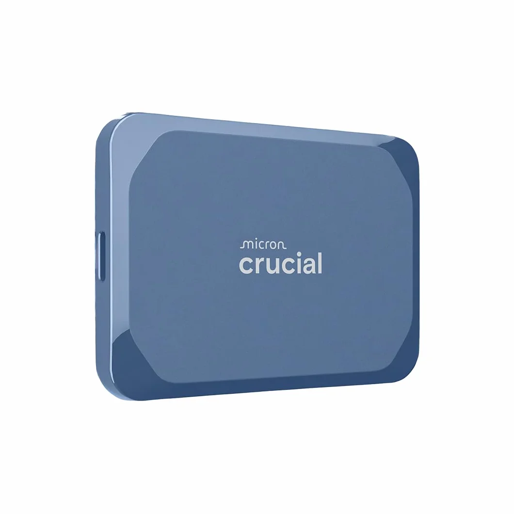 Crucial X10 SSD Esterno 2TB USB-C 3.2 Gen2 IP65 Resistenza Acqua Polvere Blu Opaco