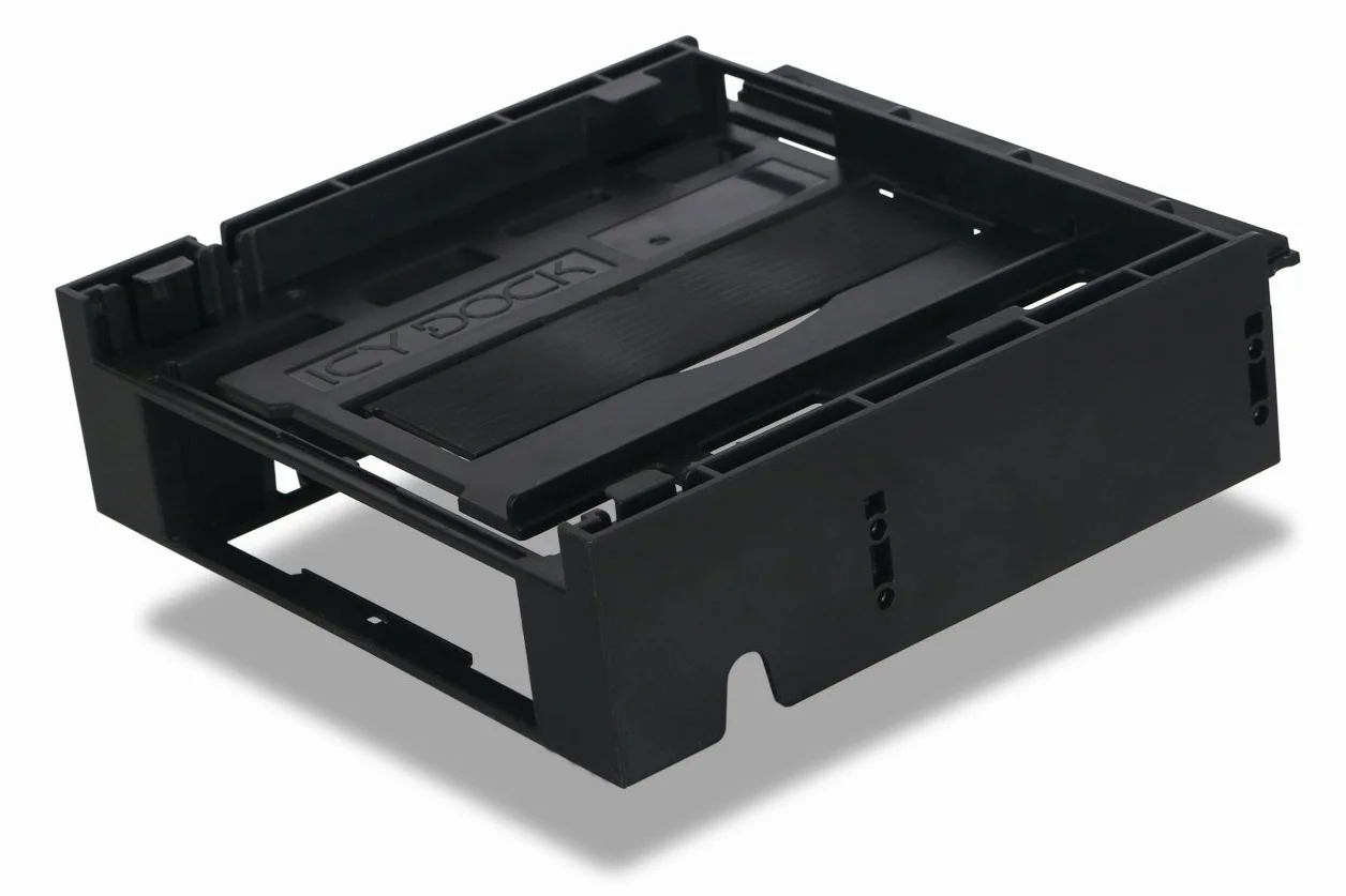 ICY DOCK Telaio di montaggio, adattatore, supporto per disco per 1 x HDD o dispositivo da 3,5" + 1 x alloggiamento ODD Ultra Slim nell'alloggiamento esterno da 5,25" - FLEX-FIT Trio MB343SPO