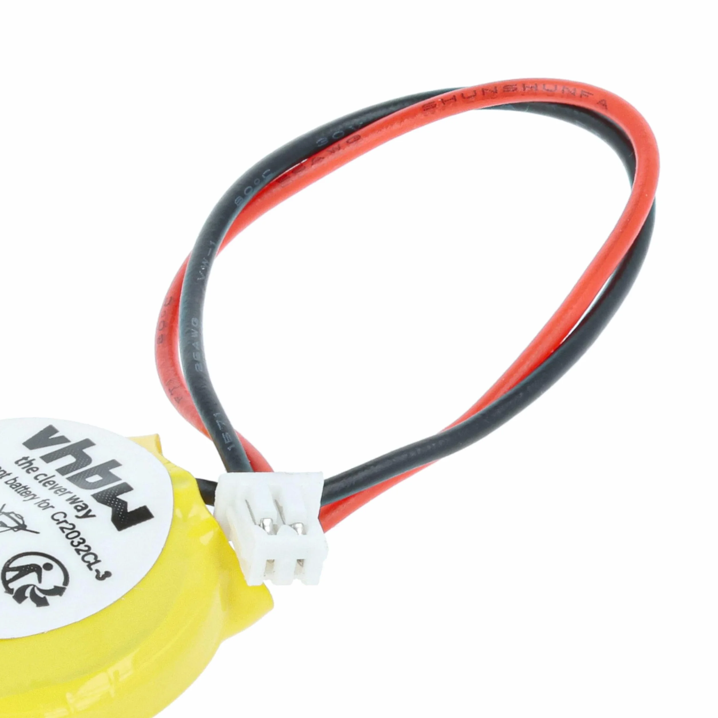 vhbw batteria bios sostituisce Lenovo 01AW186, 01AW187, 02K6572, 04W1642, 0A90099, 4W3253 per computer (200mAh, 3V, Li-Ion)
