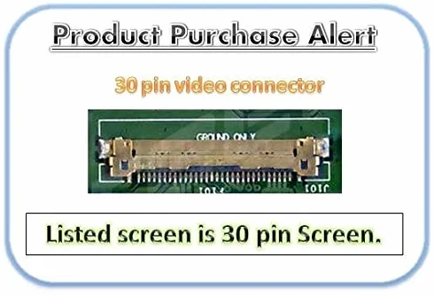 Au Optronics B156htn03.8 di Dell 28h80 - Schermo LCD di ricambio per computer portatile, 15,6", Full HD, LED diodo (può contenere da 3 a 5 pixel morti)