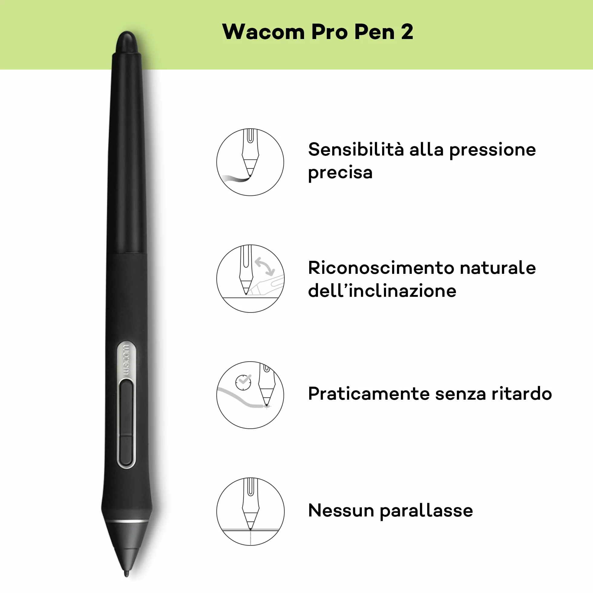 Wacom Cintiq 16 – Tavoletta Grafica con Schermo per Disegno Digitale, Penna Wacom Pen Pro 2, Nero, Full HD 1920 x 1080