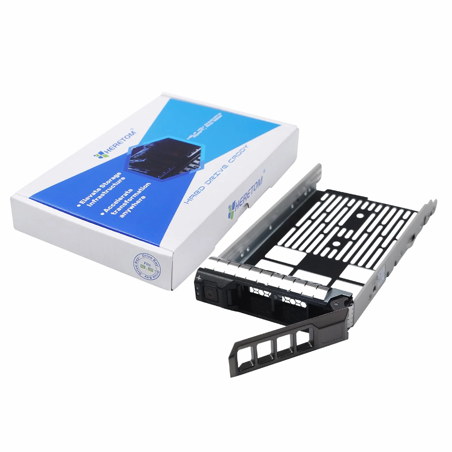 Vassoio per Disco Rigido SAS SATA da 3,5" HDD Tray Caddy per dell PowerEdge Server T440 T640 R330 R430 T430 R530 R630 T630 R730 R730xd R830 R930 And More - Hot Swap Staffa