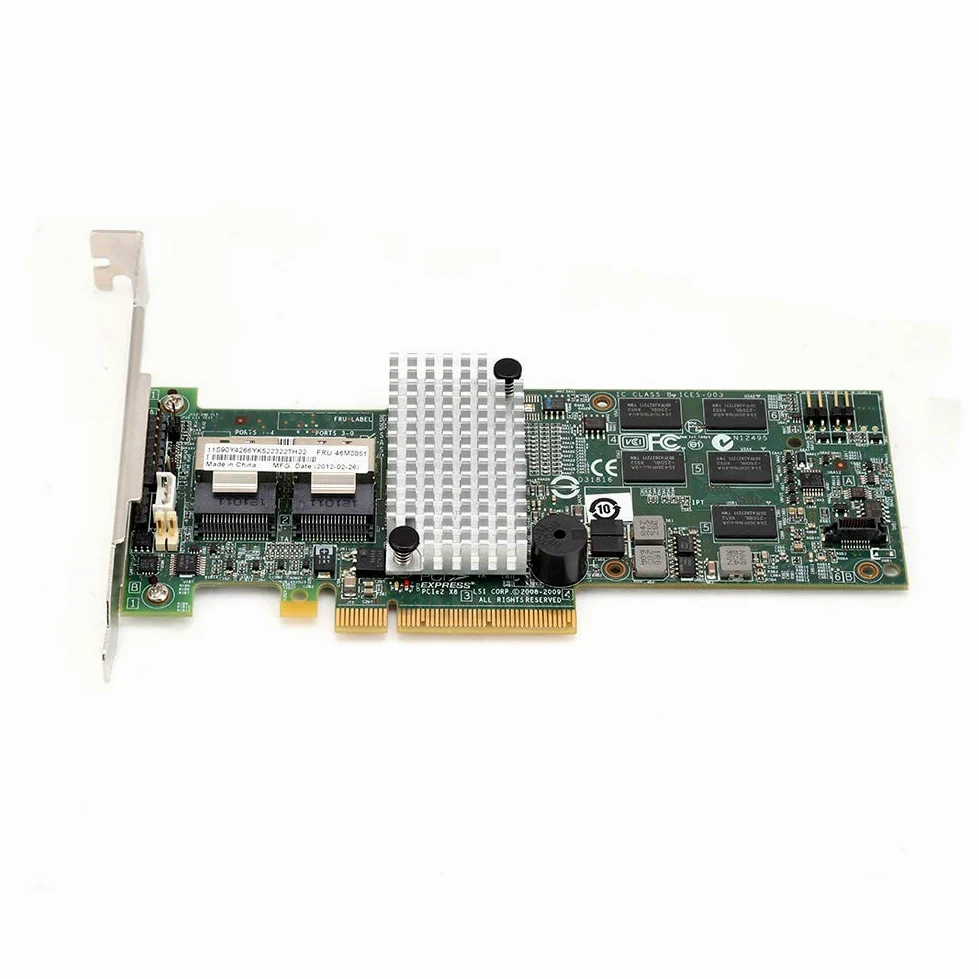 per LSI 9260-8i M5015 46M0851 Scheda array SATA/SAS PCIe x8 6Gbps 【S】, M5015 Megaraid 9260-8i Controller SATA/SAS RAID 6G PCIe x8 per LSI 46M0851