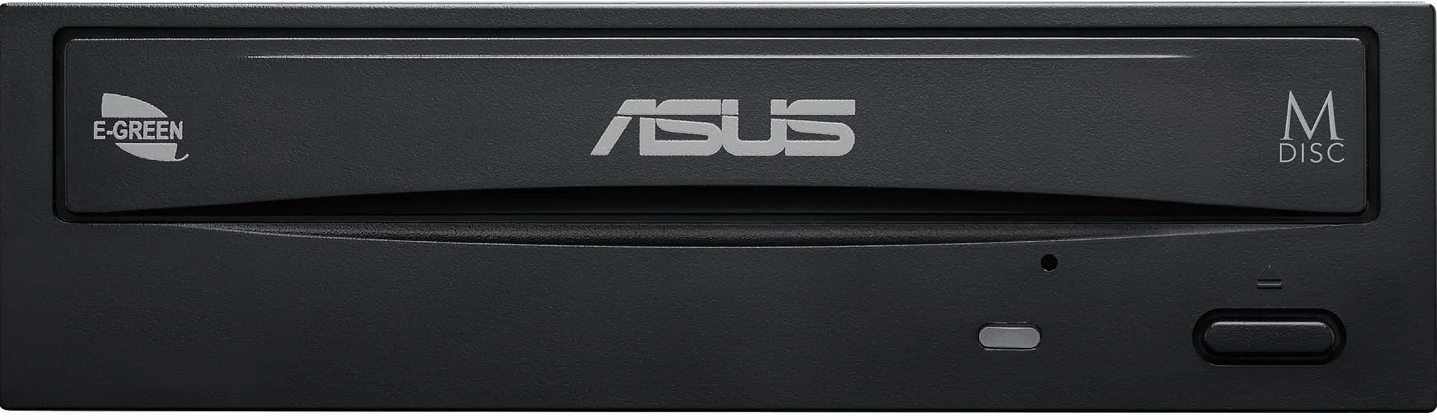 Asus DRW-24D5MT Masterizzatore Interno, velocità di scrittura 24x, Supporto M-Disc, Cyberlink Power2go9 (Versione per assemblatori)