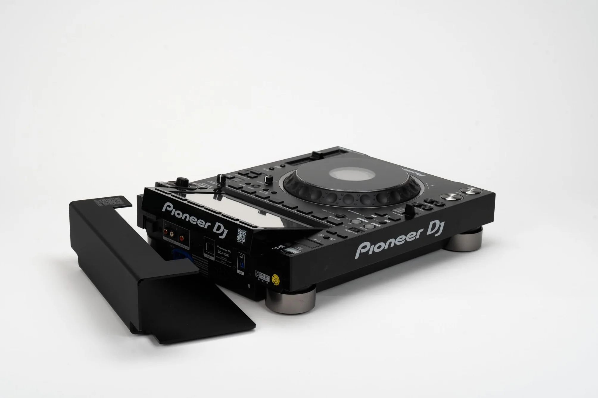 Copertura per cavi compatibile con Pioneer CDJ 3000, con canalina per cavi integrata, minimalista, di alta qualità, moderna, funzionale, professionale, DJ Sun Cover Made in Germany