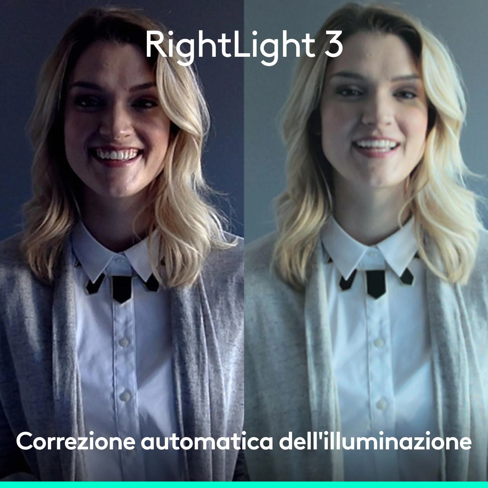 Logitech Brio 4K Webcam for Business, accesso biometrico con Windows Hello, correzione automatica dell'illuminazione, cancellazione del rumore, Microsoft Teams, Zoom, Google Meet, PC/Mac - Grafite