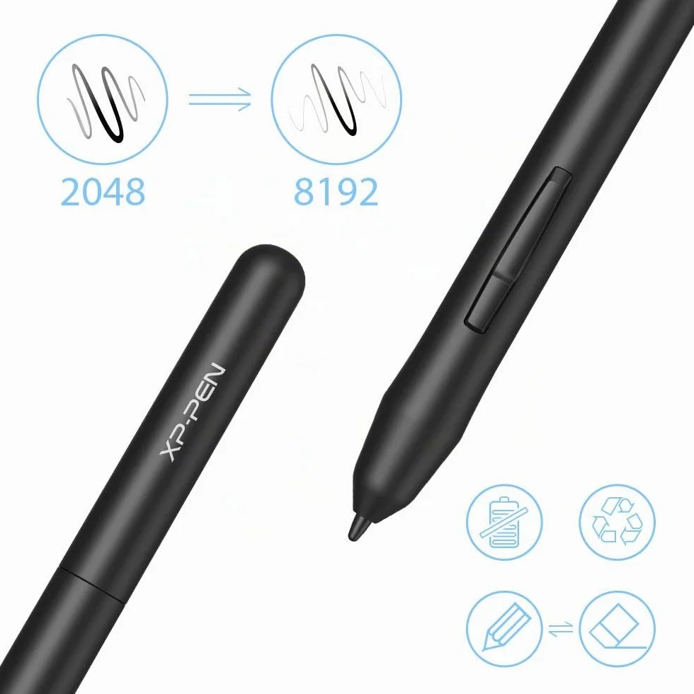 XP-Pen® 12" Tavoletta Grafica Con Penna (Nero)