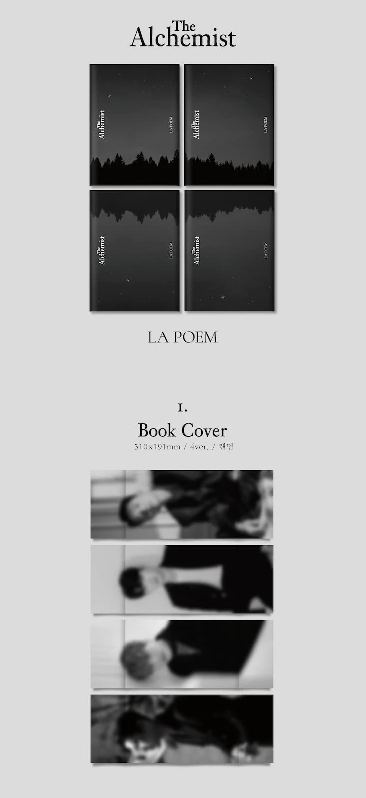 LA POEM - 2nd Mini Album The Alchemist CD (Anchor+Fire ver. SET)
