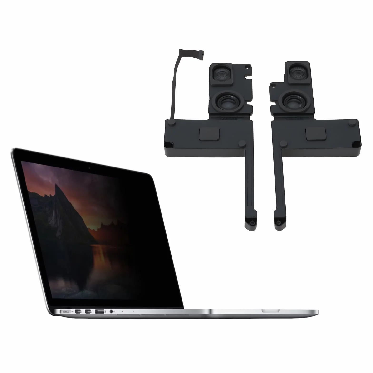 SG Store 1 Paio di Altoparlanti Sinistro E Destro per Laptop Compatibile con MacBook PRO Retina 15 Pollici A1398 2012-2015
