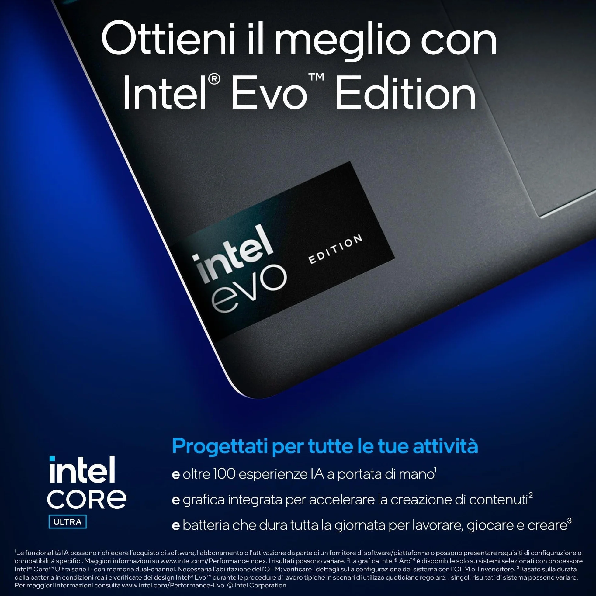 HP Spectre x360 14-eu0000sl Convertibile, Intel Core Ultra 5-125H, Intel Evo Edition, AI, RAM 16GB, SSD 1 TB, Display 13,5" Touch OLED 2.8K VRR 120Hz, Webcam 9 MP IR TNR, Windows 11, Nero