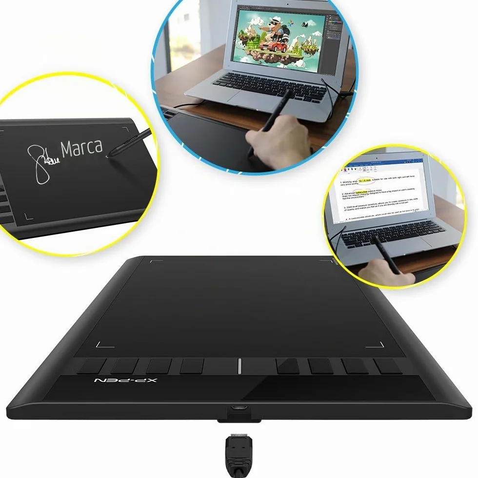 XP-Pen® 12" Tavoletta Grafica Con Penna (Nero)
