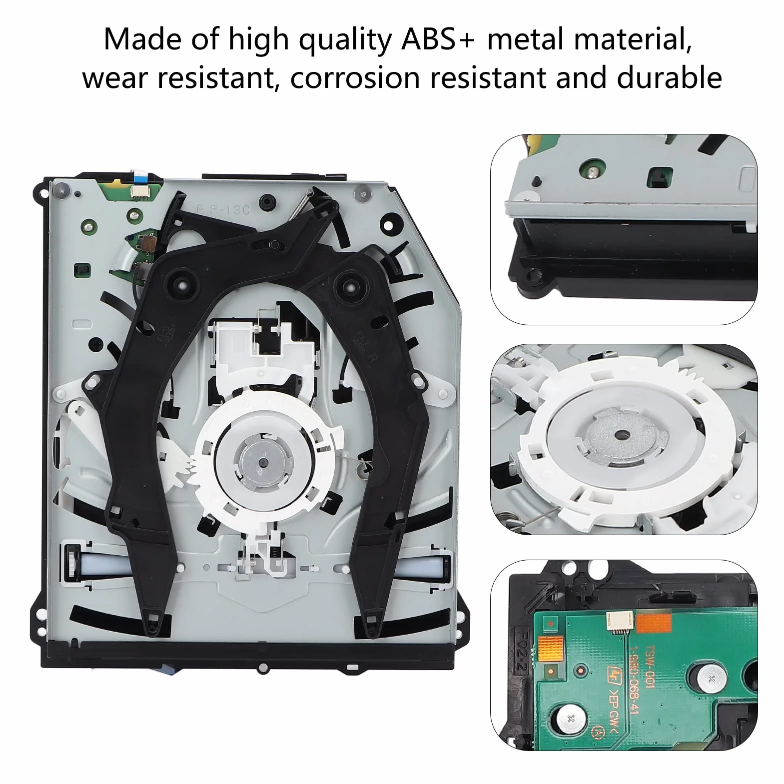 Unità Disco Cuh 1216A Sostituzione unità Disco ABS + Metallo per 1200 Dvd Drive Parte di Riparazione di Ricambio per unità Ottica Professionale per Serie Cuh‑120Xx