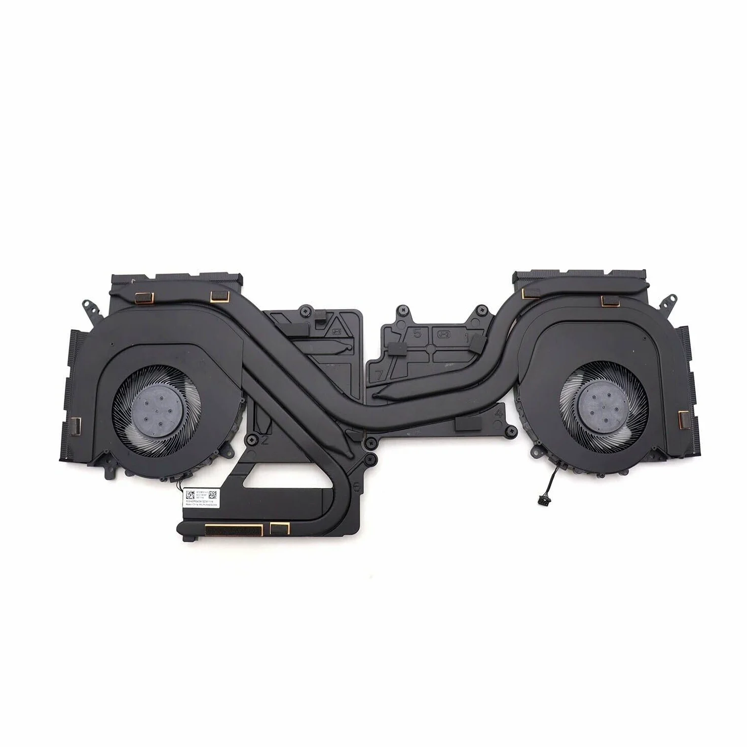 DC12V Sostituzione CPU+GPU Ventola di Raffreddamento Set Modulo Termico per Lenovo Legion Pro 5 16ARX8 82WM Legion R9000P 2023 Modulo Termico Del Computer Portatile 5H40S20855 5H40S20856