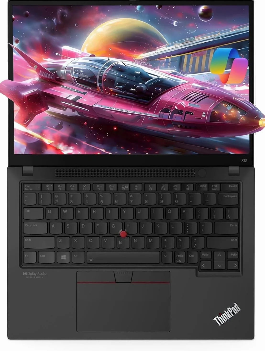 Lenovo ThinkPad X13 Gen 1 Business Laptop, 13,3 pollici FHD Notebook Intel Core i7-10510U, 8 GB RAM, SSD da 256 GB, tastiera USA, Windows 11 Pro (ricondizionato)