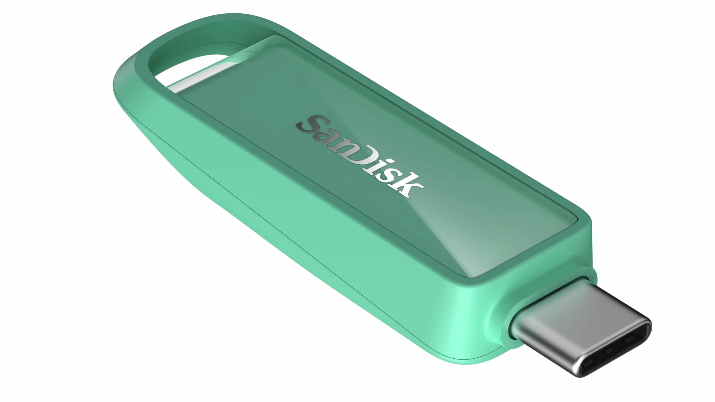 SANDISK Unità per telefono con USB Type-C 256 GB (per smartphone, tablet e computer, velocità fino a 150 MB/s, backup automatic, recupero dati) - Seafoam Green
