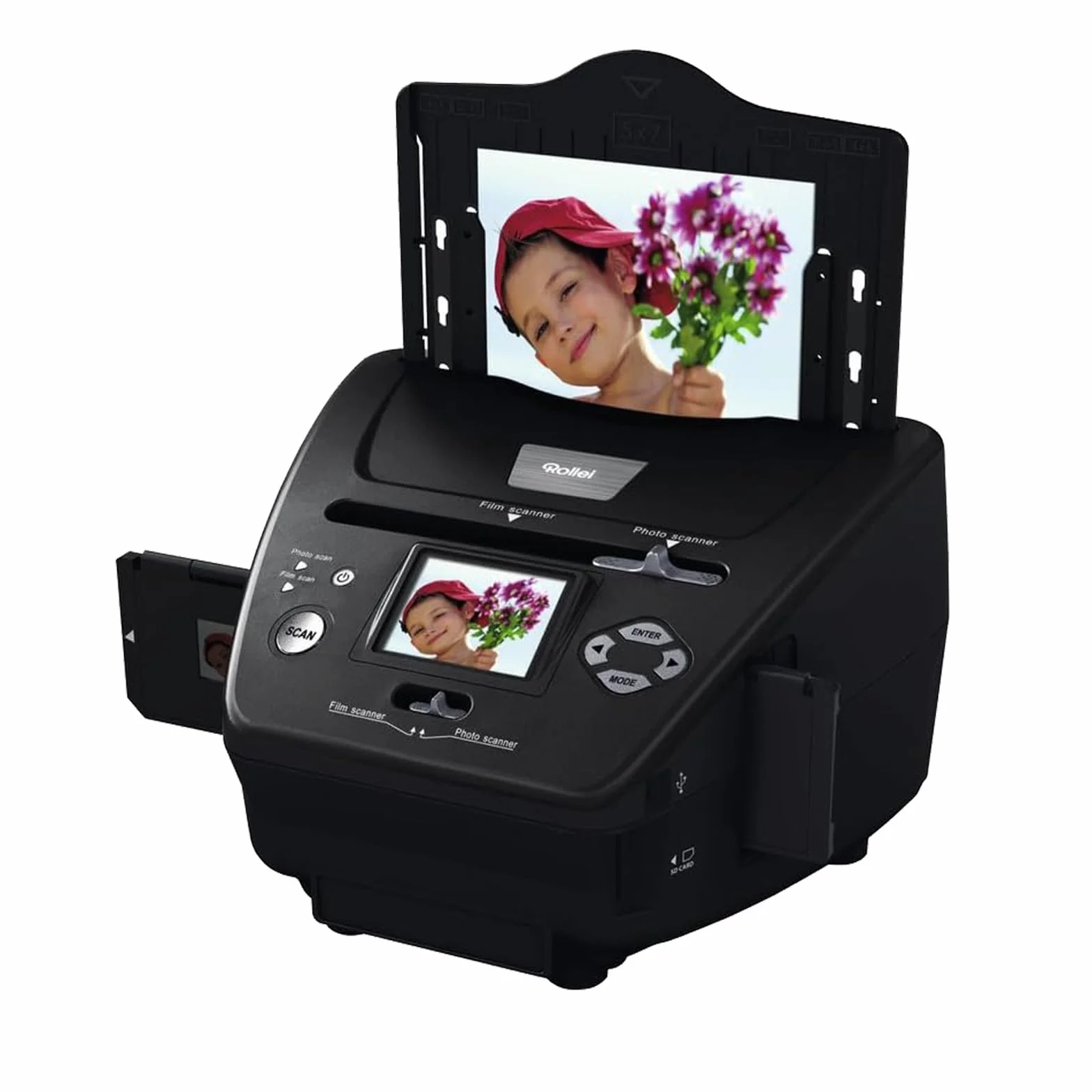 Rollei PDF S 240 SE Multiscanner per Foto Diapositive e Negativi Fotografico 35mm/135 Scanner Pellicole Digitale Alta Risoluzione