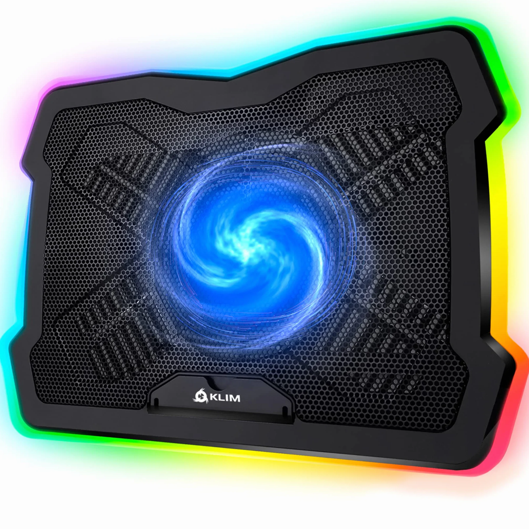 KLIM Ultimate Base di Raffreddamento RGB per PC Portatili 11-17" Gaming Ventola