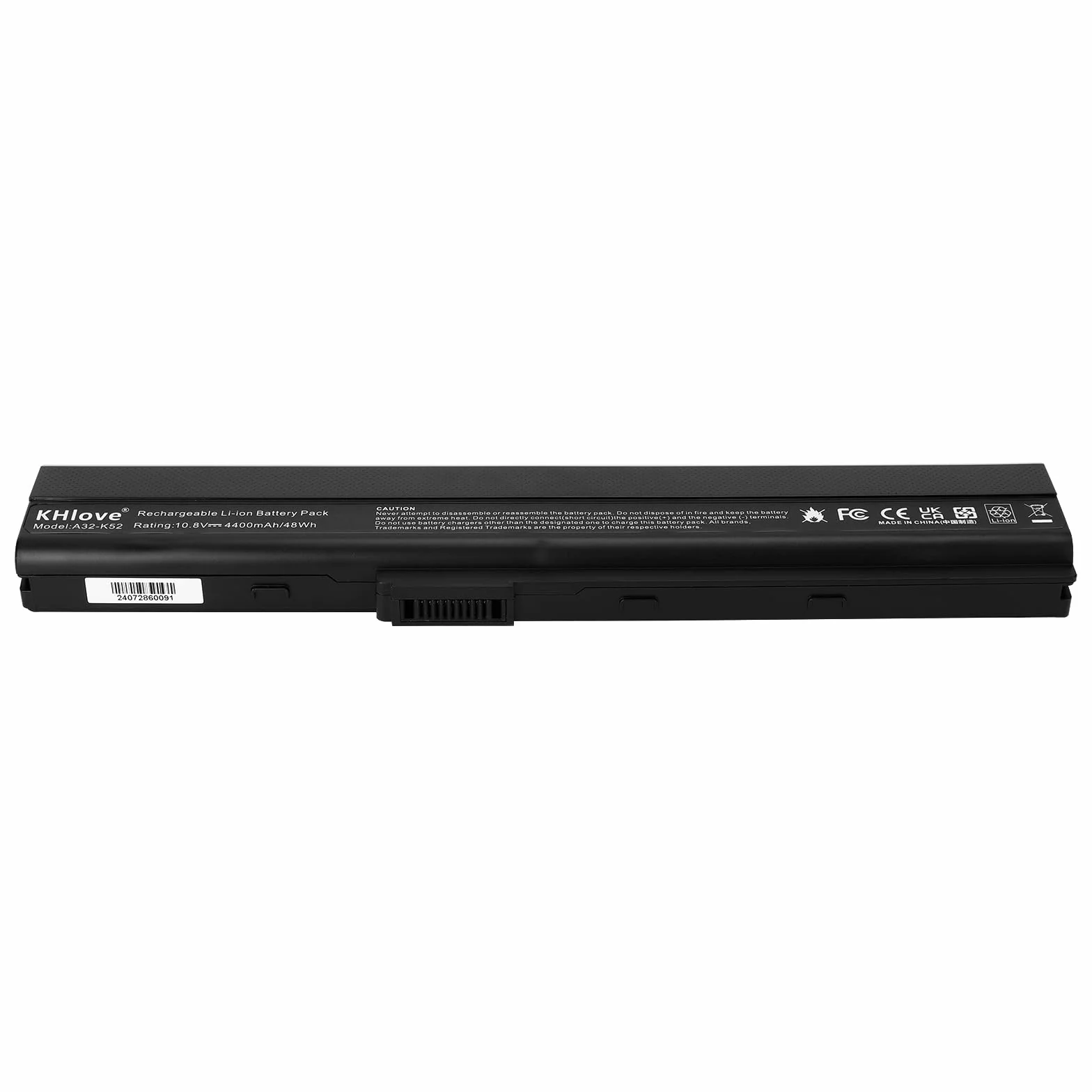 A32-K52 Laptop Batteria per Asus K52 K52F K52J K52JB K52JC K52JE K52JK K52D K52DE K52DY K52N X52 X52F X52J X52JB X52JC X52JE K52JR K52JT X52N A42 A52 A52F A52J A52N A62 K42J K42JC K62 P62 P82