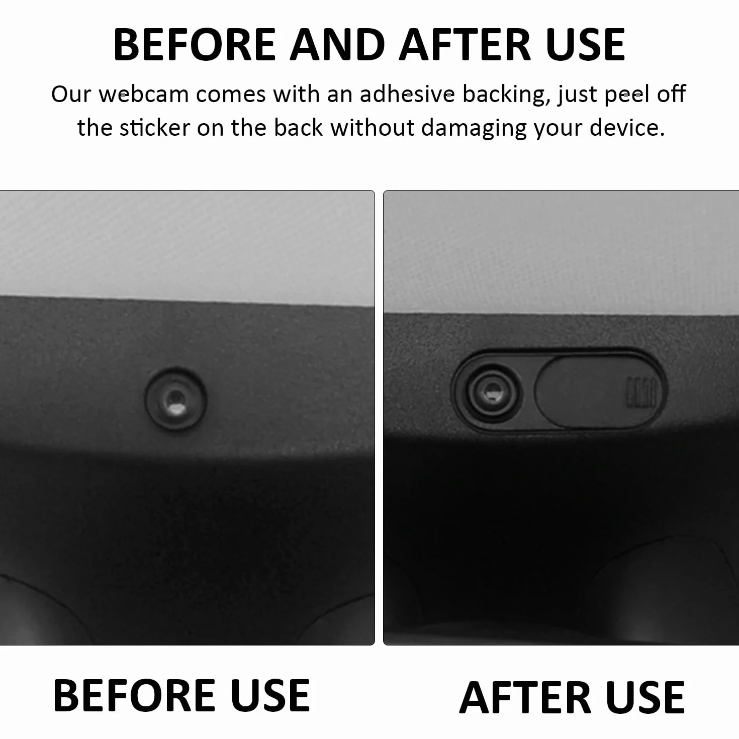 3 custodie per webcam, copriobiettivo, maschera protettiva per la fotocamera del cellulare, copertura scorrevole per fotocamera, copertura per computer portatile, adatto per auto, telefoni