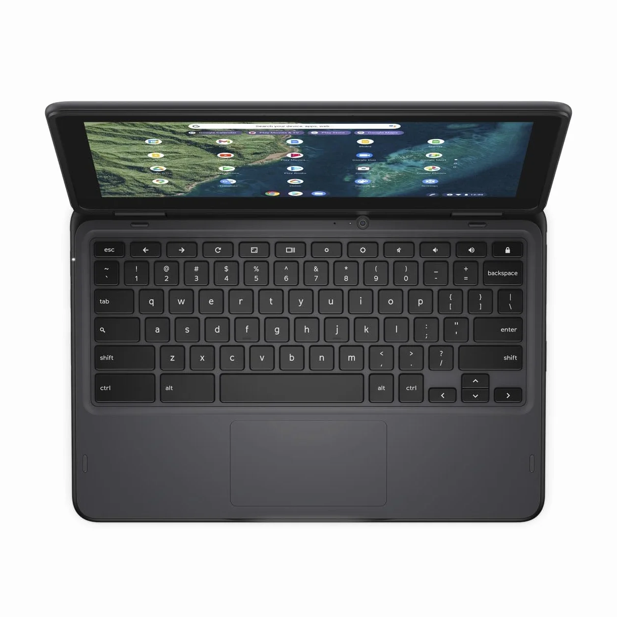 Dell Chromebook 3110, laptop 2 in 1, schermo HD da 11,6", senza touch screen, processore Intel Celeron N4500, 4 GB di RAM, SSD 32 GB, tastiera QWERTY US, Chrome OS (ricondizionato)