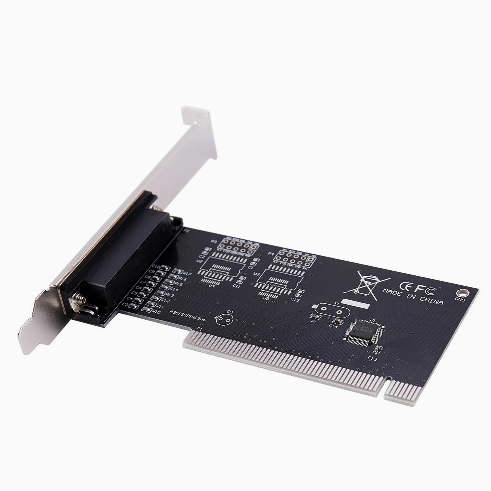 20X Pci Scheda di Espansione Adattatore da 25Pin Parallela PPT A Scheda Parallela Porta Controller della Stampante Db25