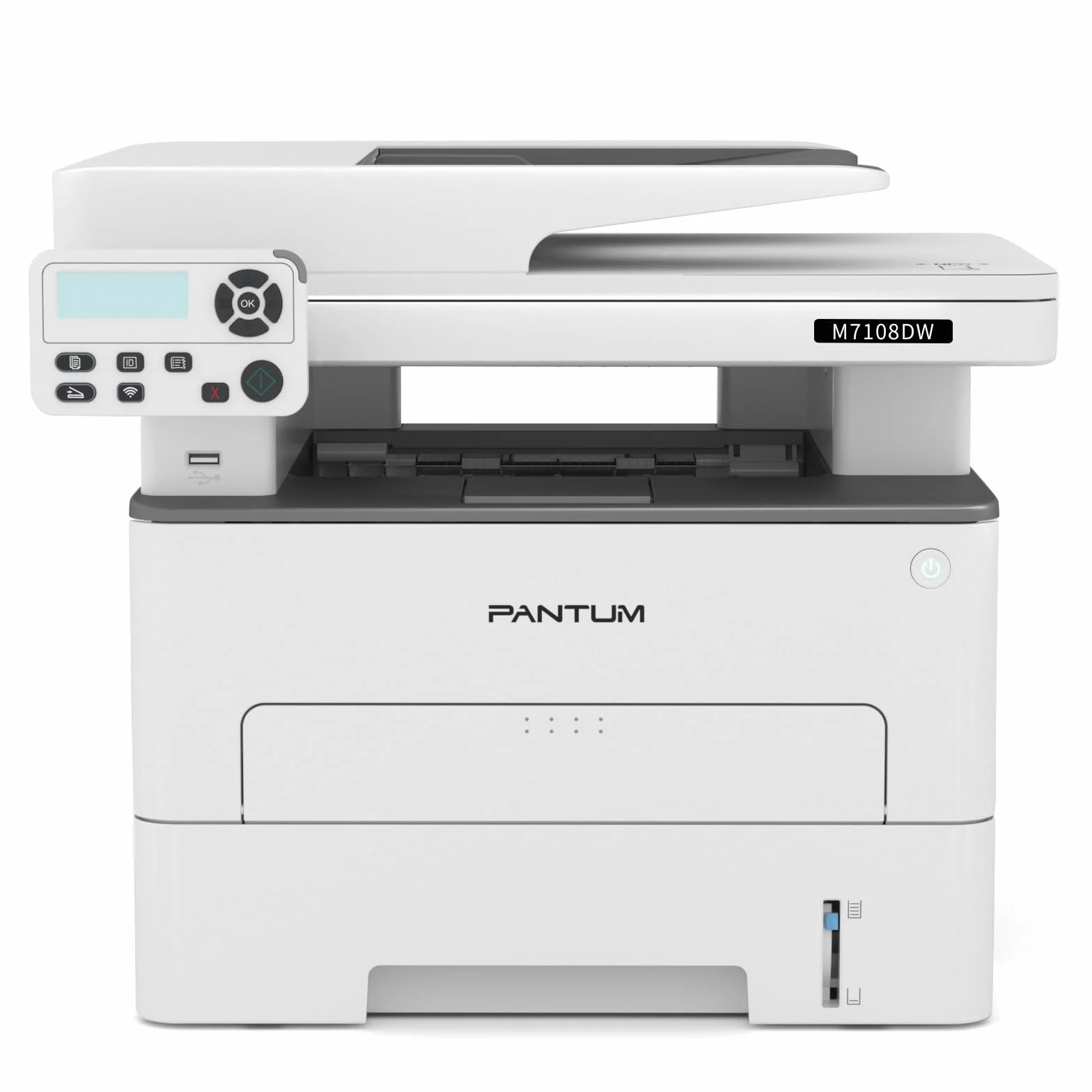 PANTUM M7108DW Stampante Laser Multifunzione 3in1 Bianco e Nero Wireless Stampa fronte/retro Automatica 33ppm WiFi