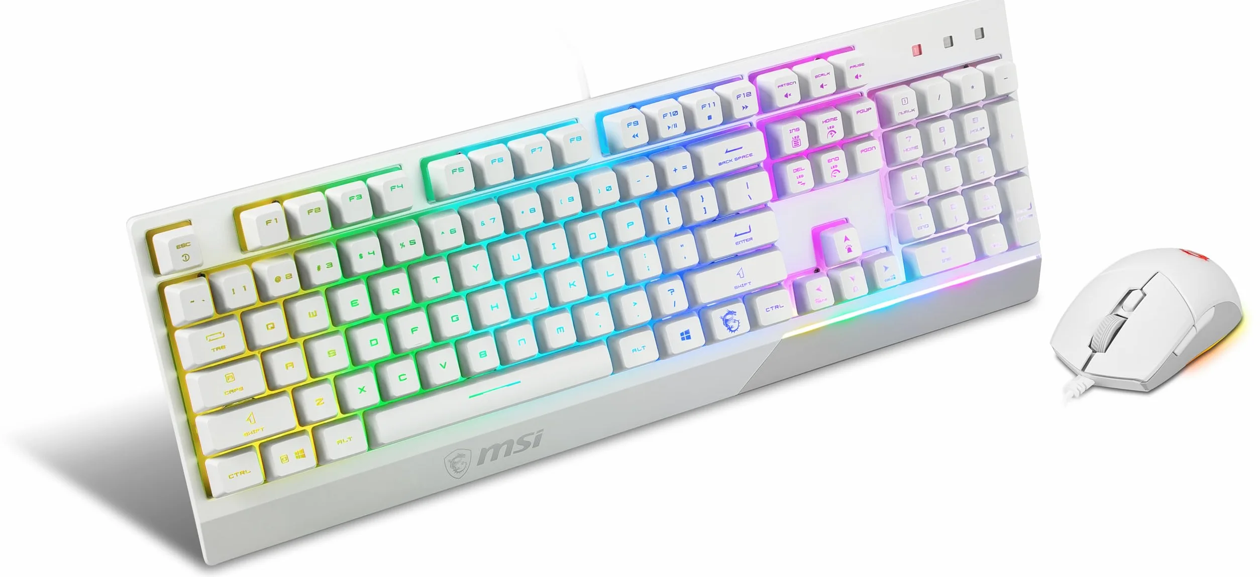 MSI S11-04DE305-CLA tastiera USB QWERTY Italiano Bianco