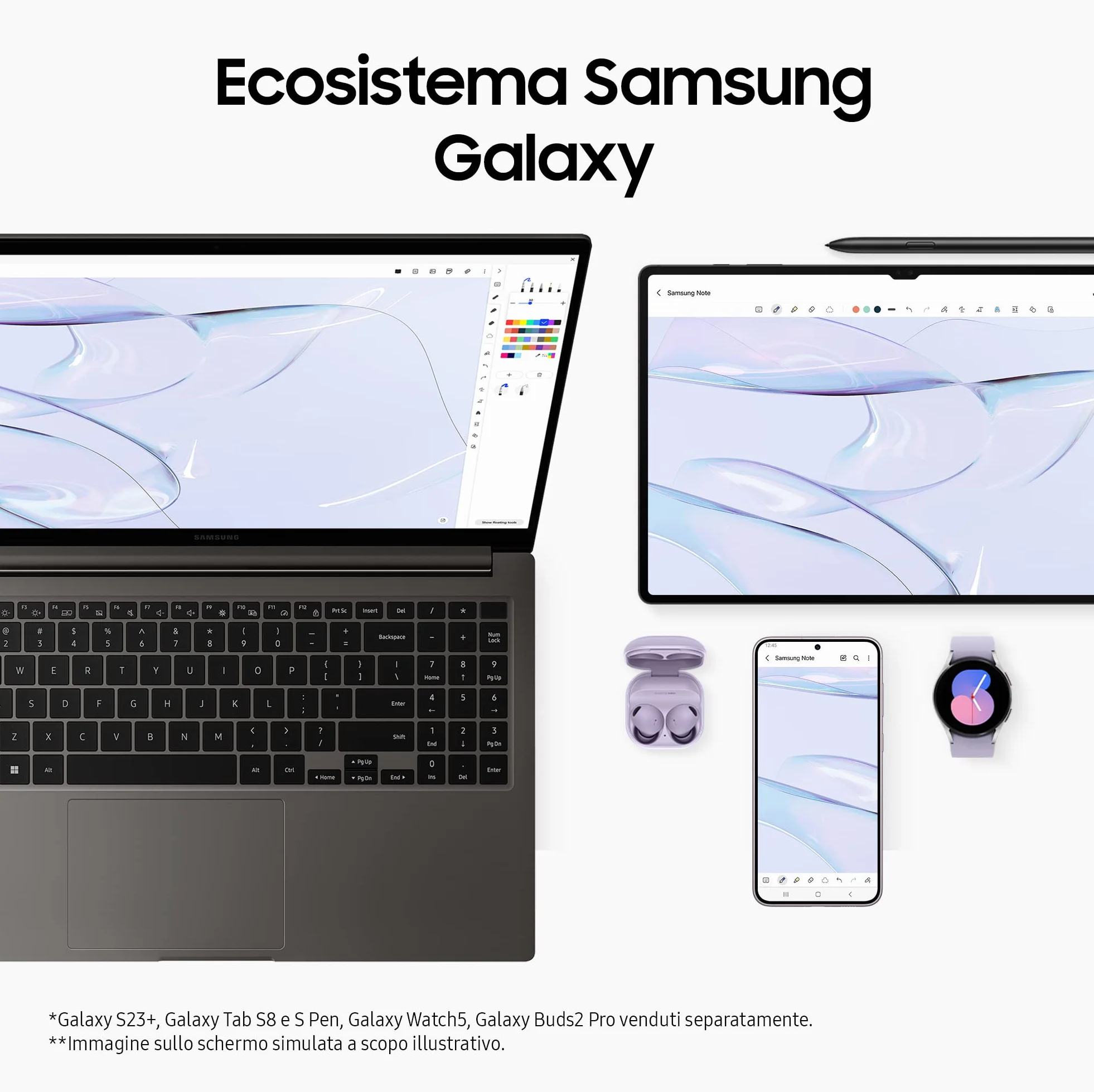 Samsung Galaxy Book3 Laptop 15.6" FHD Intel Core i5-1335U 13th Gen 16GB RAM 512GB SSD Windows 11 Home Graphite