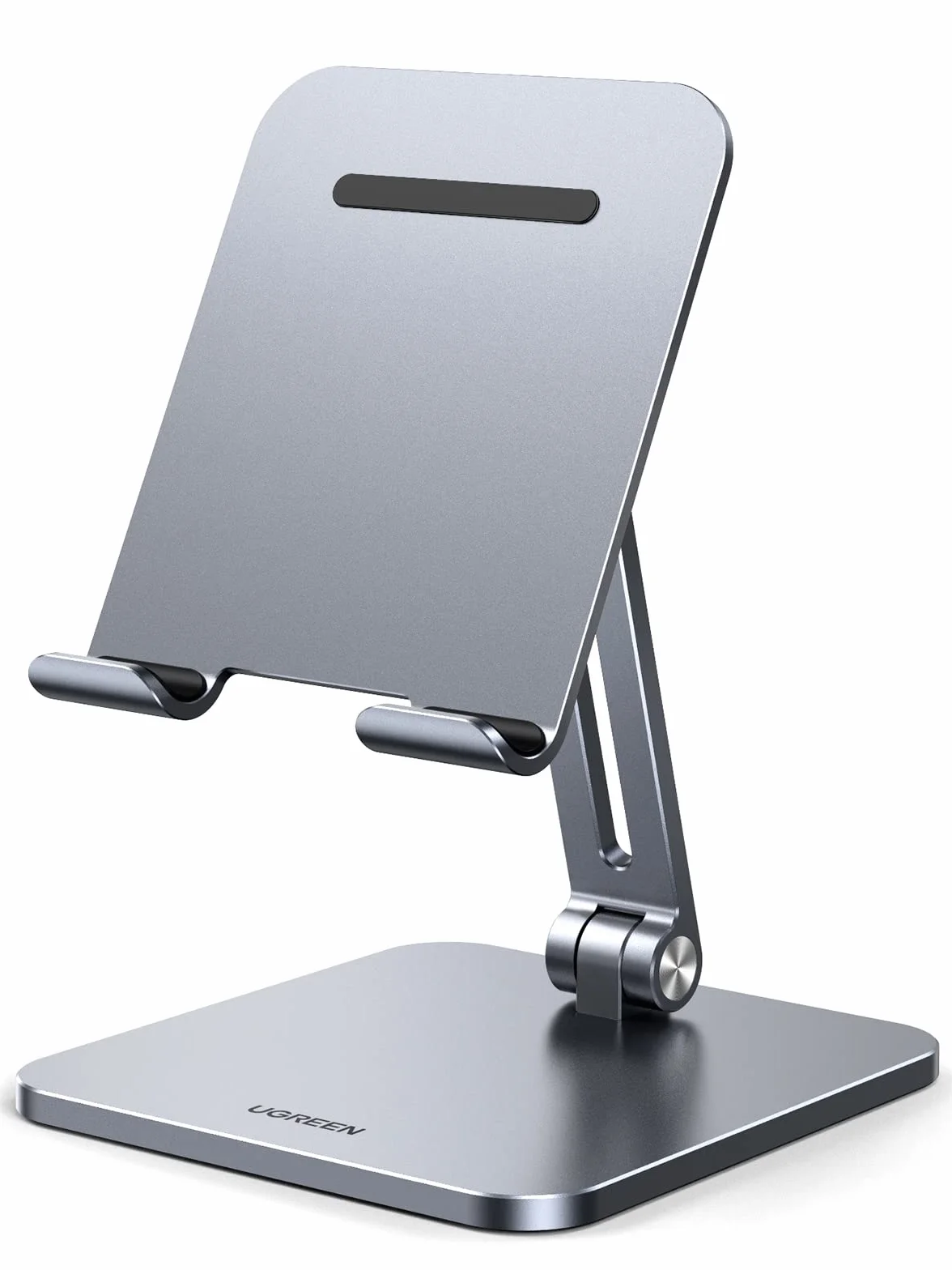 UGREEN Supporto Tablet Pieghevole da Tavolo Alluminio per iPad Galaxy Tab 12.9" Grigio