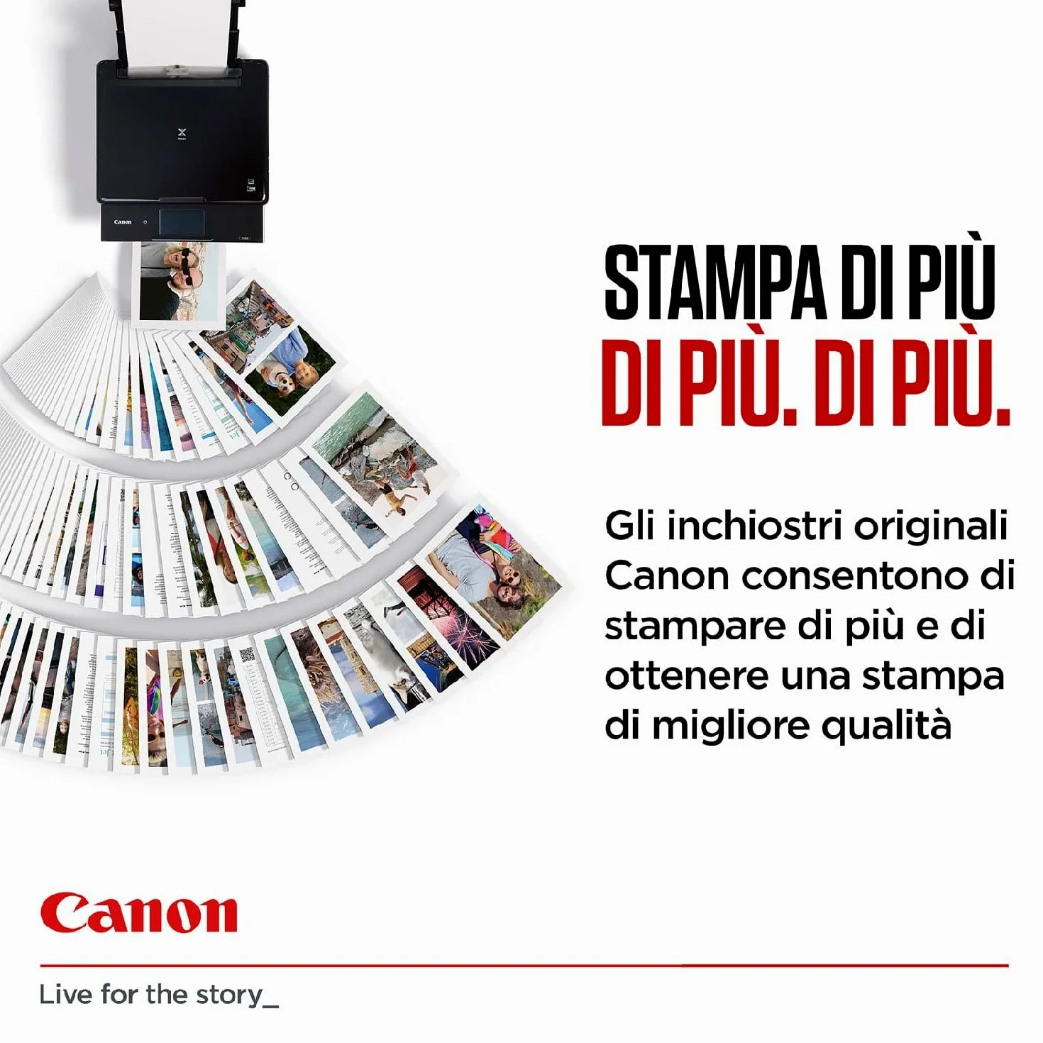 Canon PGI-550/CLI-551 PGBK/C/M/Y/BK/GY, Serbatoi Inchiostro, Multipack