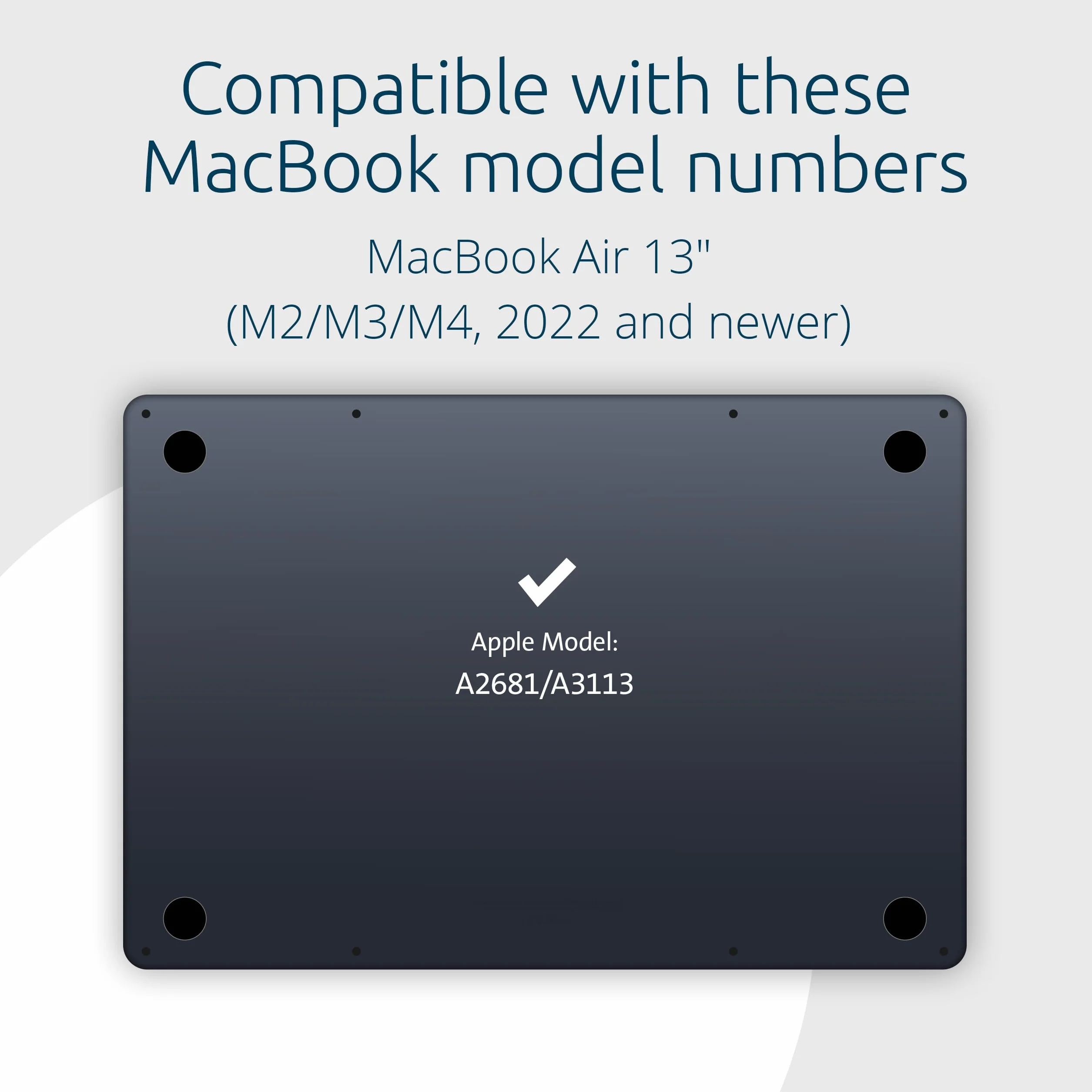 Kensington Schermo magnetico privacy MagPro™ Elite per MacBook Air 13" (2022 e versioni successive)