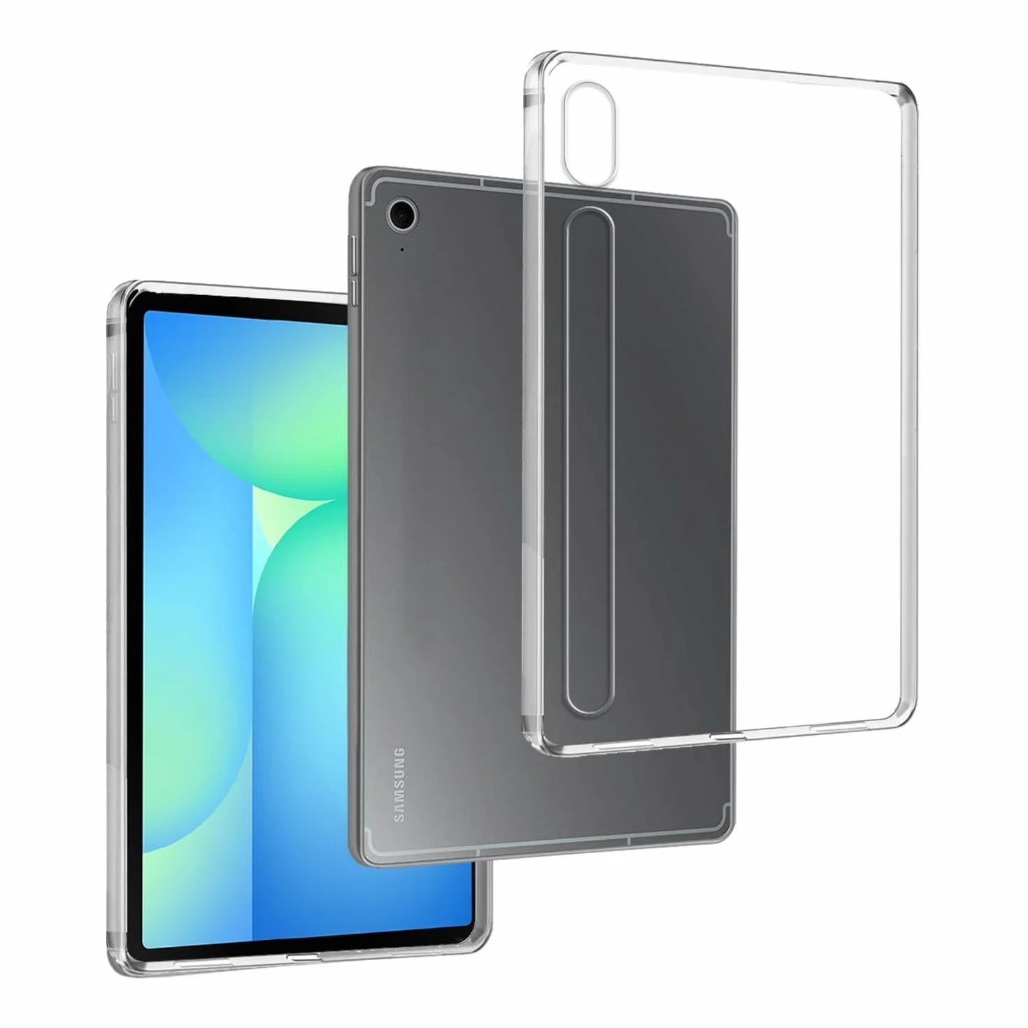 Cover in Gel TPU Trasparente per SAMSUNG GALAXY TAB S10 FE 10,9" - S10 LITE 10,9", Ultra Sottile 0,33 mm, Morbido Flessibile, Custodia Silicone