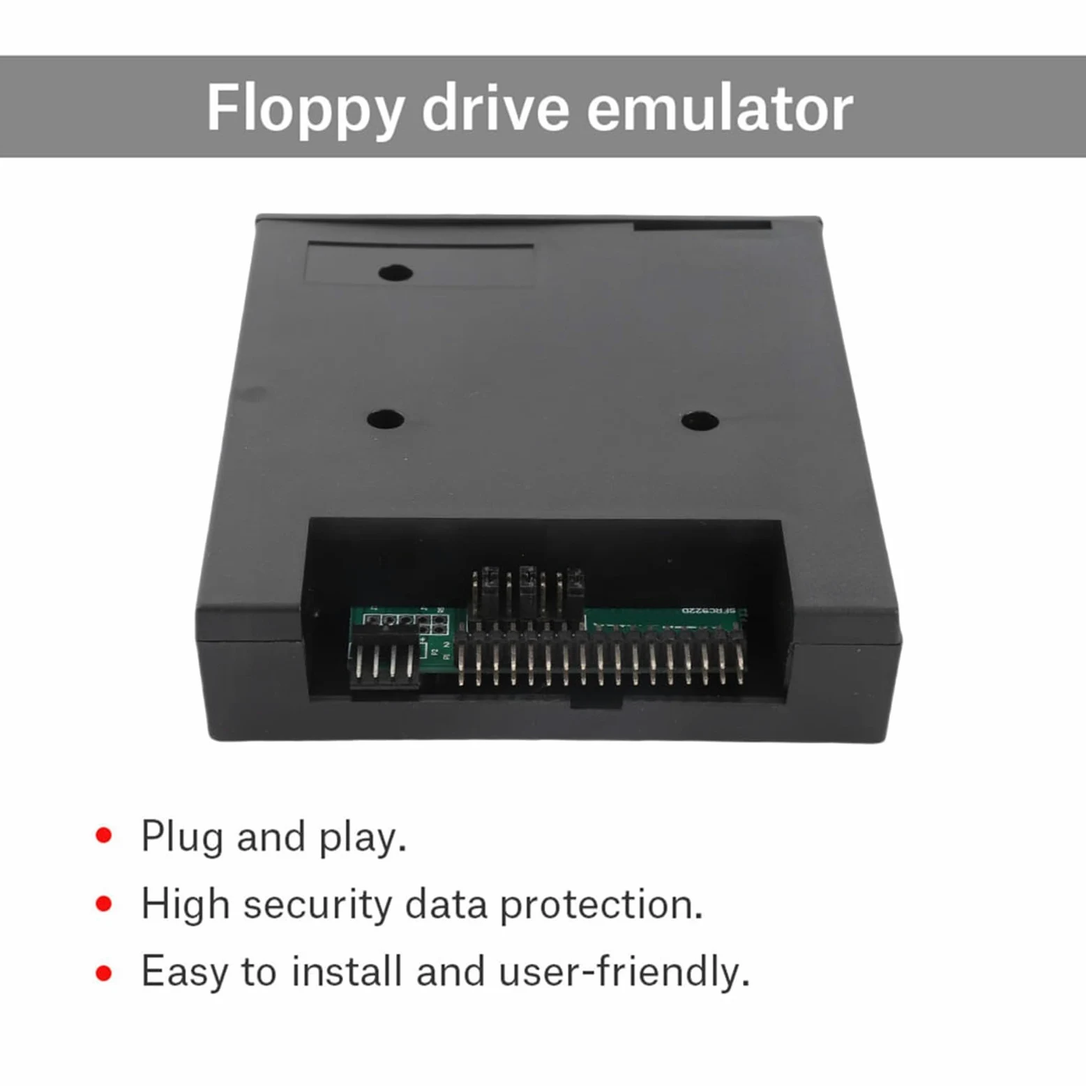 Bewinner Emulatore USB 1M44-U100K-R 1.44MB Emulatore USB da 3,5 Pollici per unità Disco Floppy SSD per Roland E-66, E-86, E-96, G-600, G-800, E-480B, E600, XP-50, V1000 Tastiera VA-7