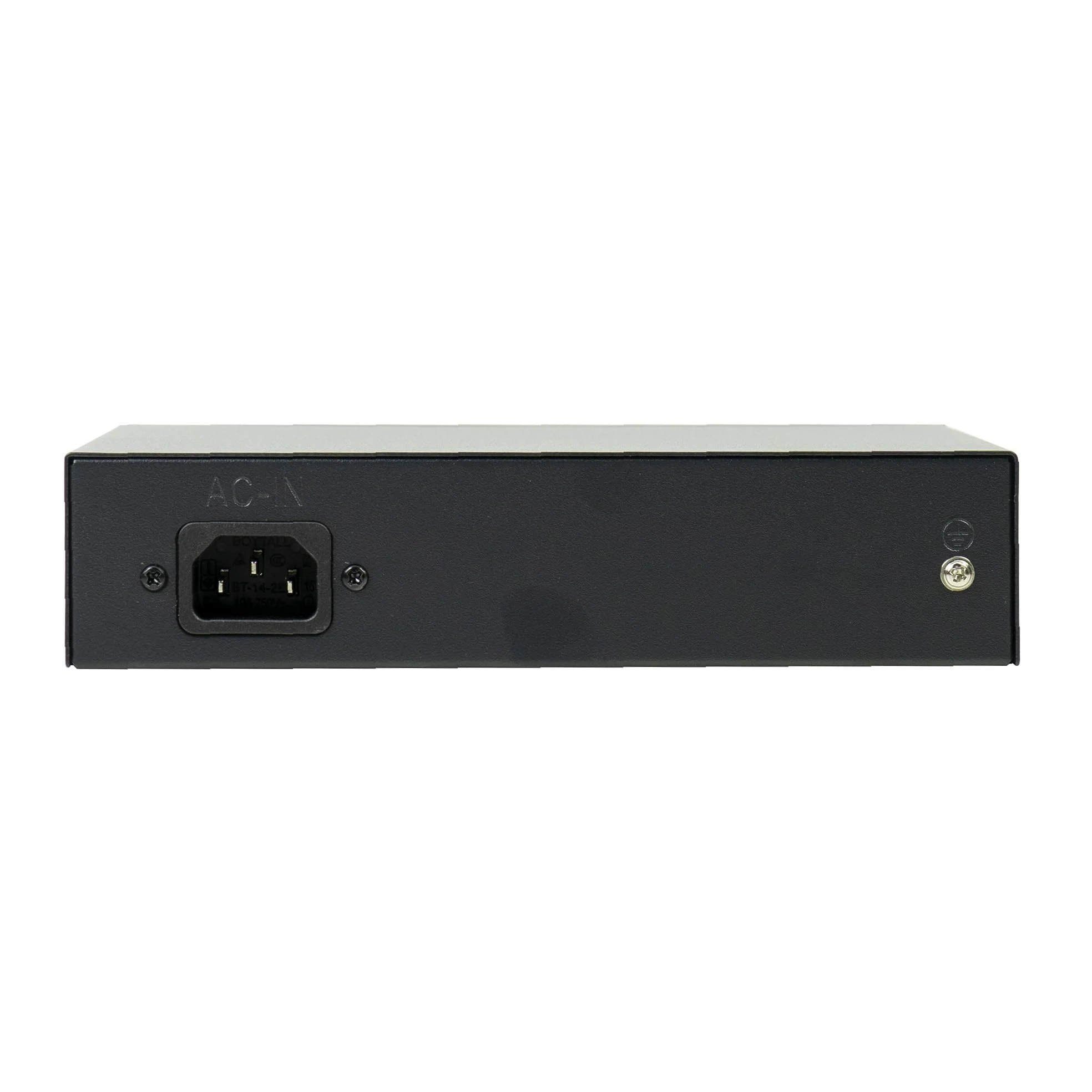 Switch POE SWPOE82 PNI, 8 porte POE da 100 Mbps e 2 porte UP Link da 100 Mbps, 120 W, funzione AI Extend fino a 250 m, protezione contro i fulmini da 4 kV