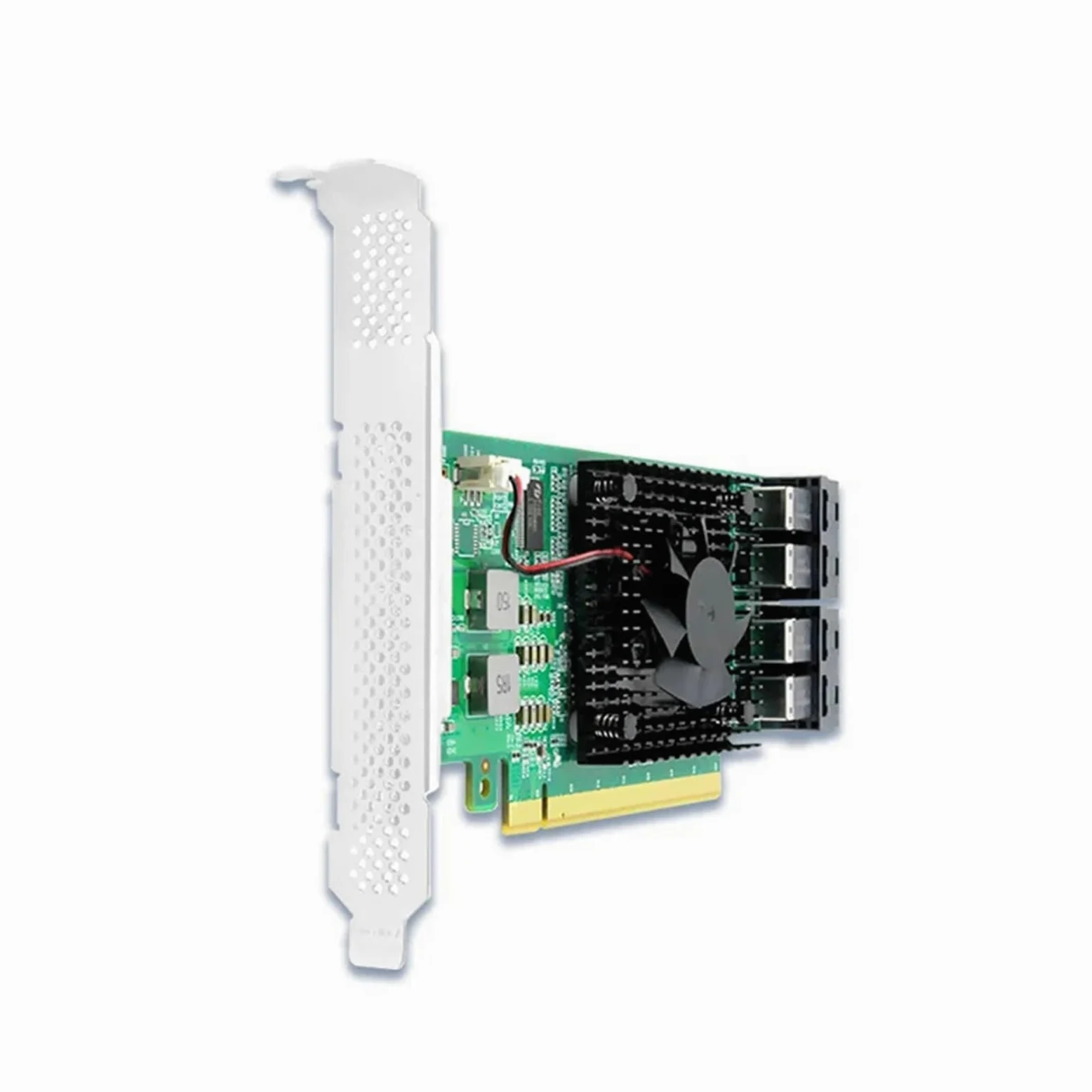 Adattatore switch SSD PCIe3.0 X16 a 4 X U.2 NVMe con controller PLX8747, non richiede la biforcazione della scheda madre