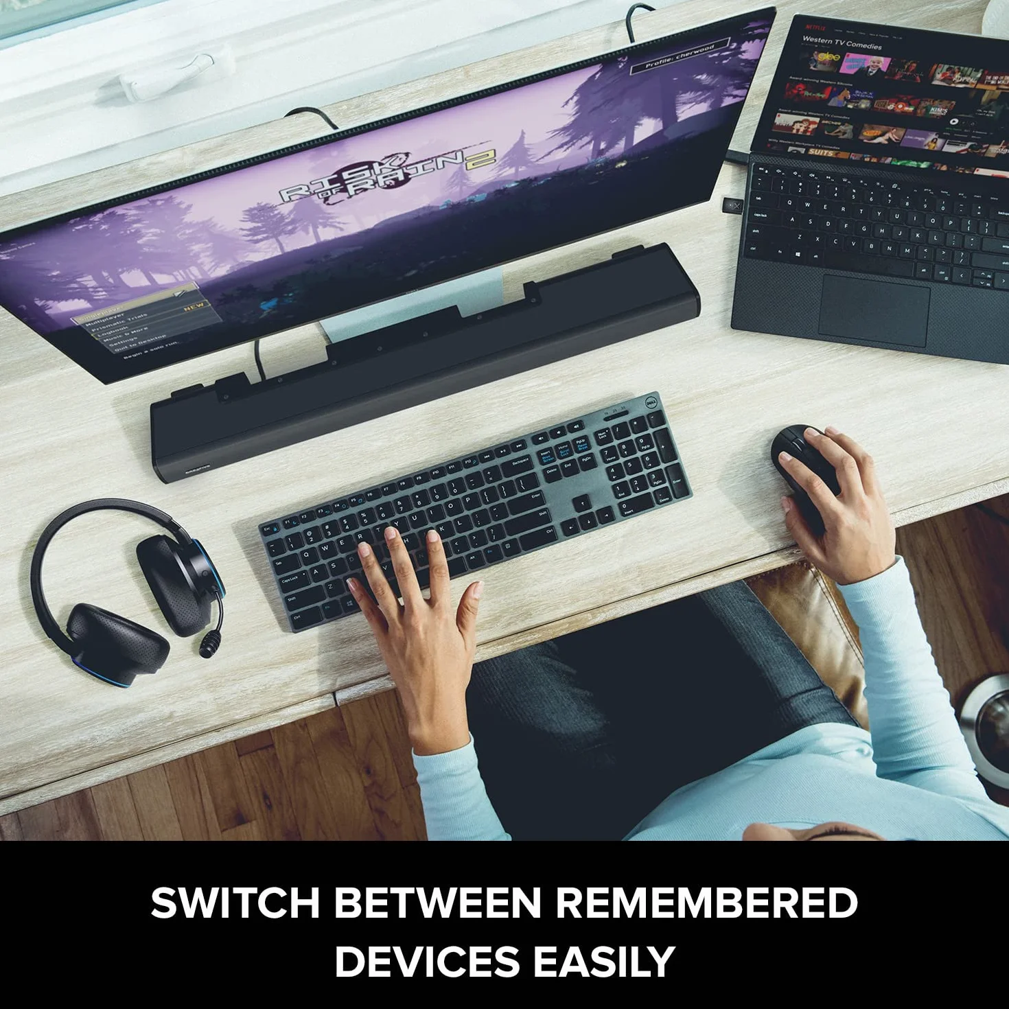 Creative BT-W5 Trasmettitore Audio Smart Bluetooth 5.3 con aptX Adaptive, Audio ad alta risoluzione a 24 bit/96 kHz, funzione di commutazione del dispositivo, funziona con PC/Mac/console di gioco
