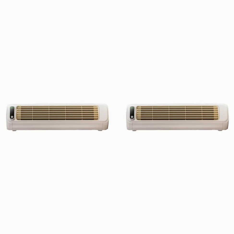 Ventilatore da scrivania portatile ricaricabile USB silenzioso con adesivi da parete senza fori per casa ufficio