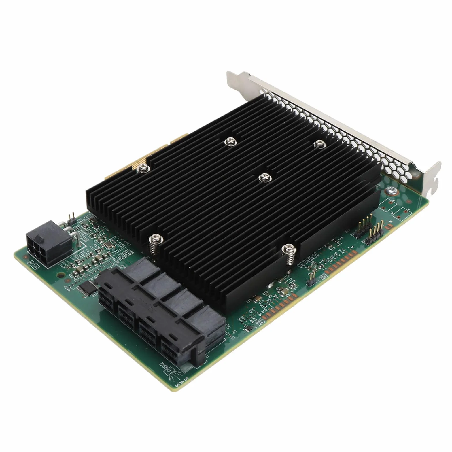Scheda HBA LSI SAS 9300 16I, Scheda Adattatore Bus Host HBA Porta SAS SATA da 12 Gbps per per Linux per VMware per FreeBSD