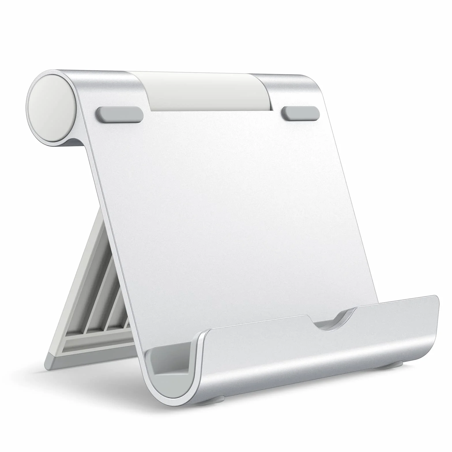 JETech Regolabile Supporto Tablet Pieghevole Dock per iPad Galaxy Tab Argento 4-11"