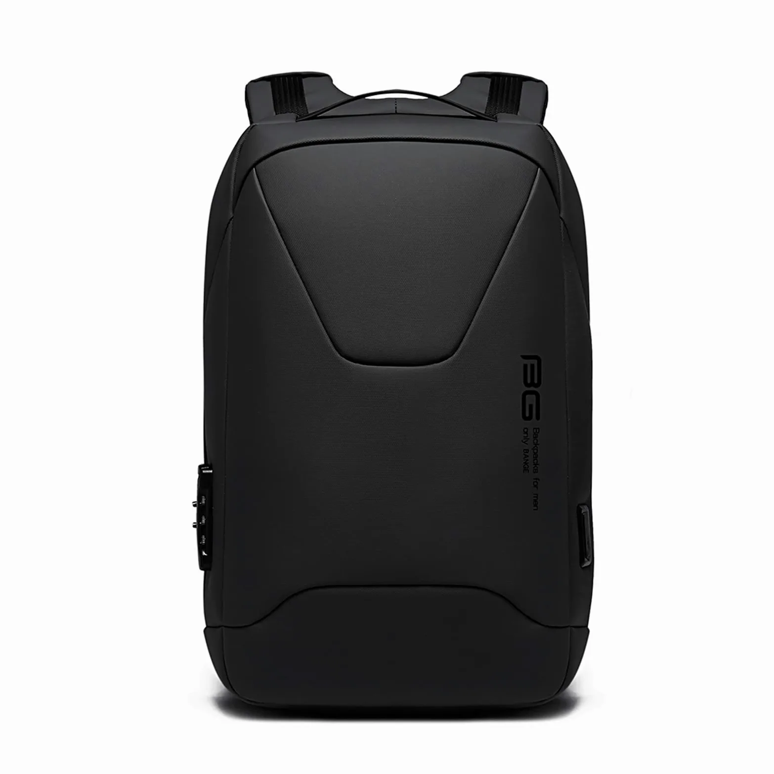 FANDARE Antifurto Zainetto Scuola con Porta USB Zaino per 15.6 Pollici PC Portatile da Uomo Donna Borsa Daypacks per Business Viaggio Lavoro Impermeabile Nero