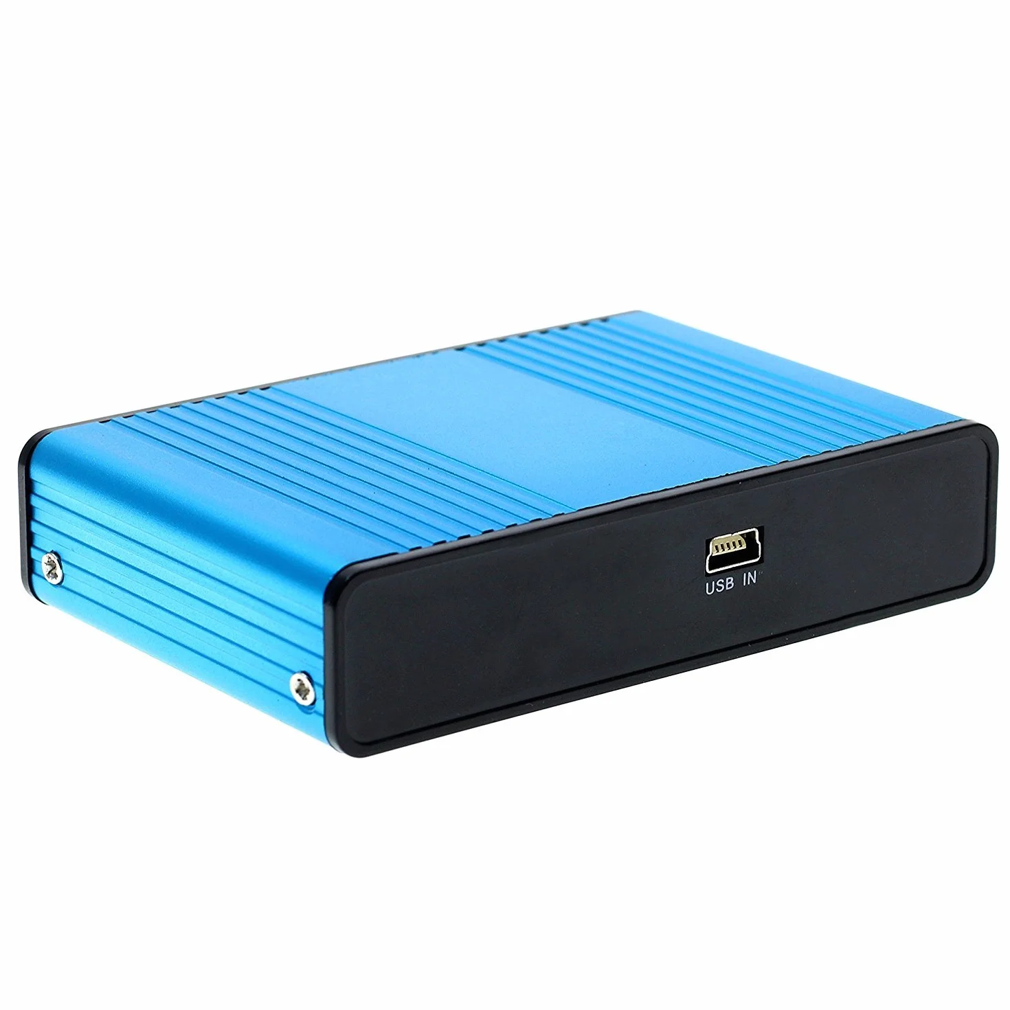 LEAGY, Scheda Audio Esterna a 6 canali USB 2.0 Esterna 5.1 Surround Sound Ottico S/PDIF Scheda Audio Adattatore per PC Portatile Registrazione Compatibile con Windows 10/8/7/XP, Bleu