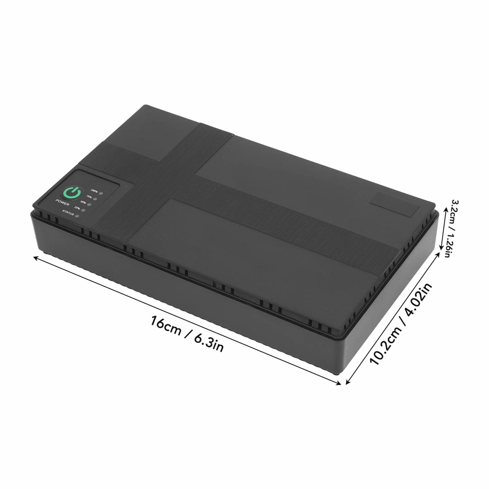 Batteria di Backup UPS 20000 MAh con Protezione Sovraccarico Design Compatto per Router, Modem, Telecamera di Sicurezza, Alimentazione Ininterrotta per Dispositivi (Plug