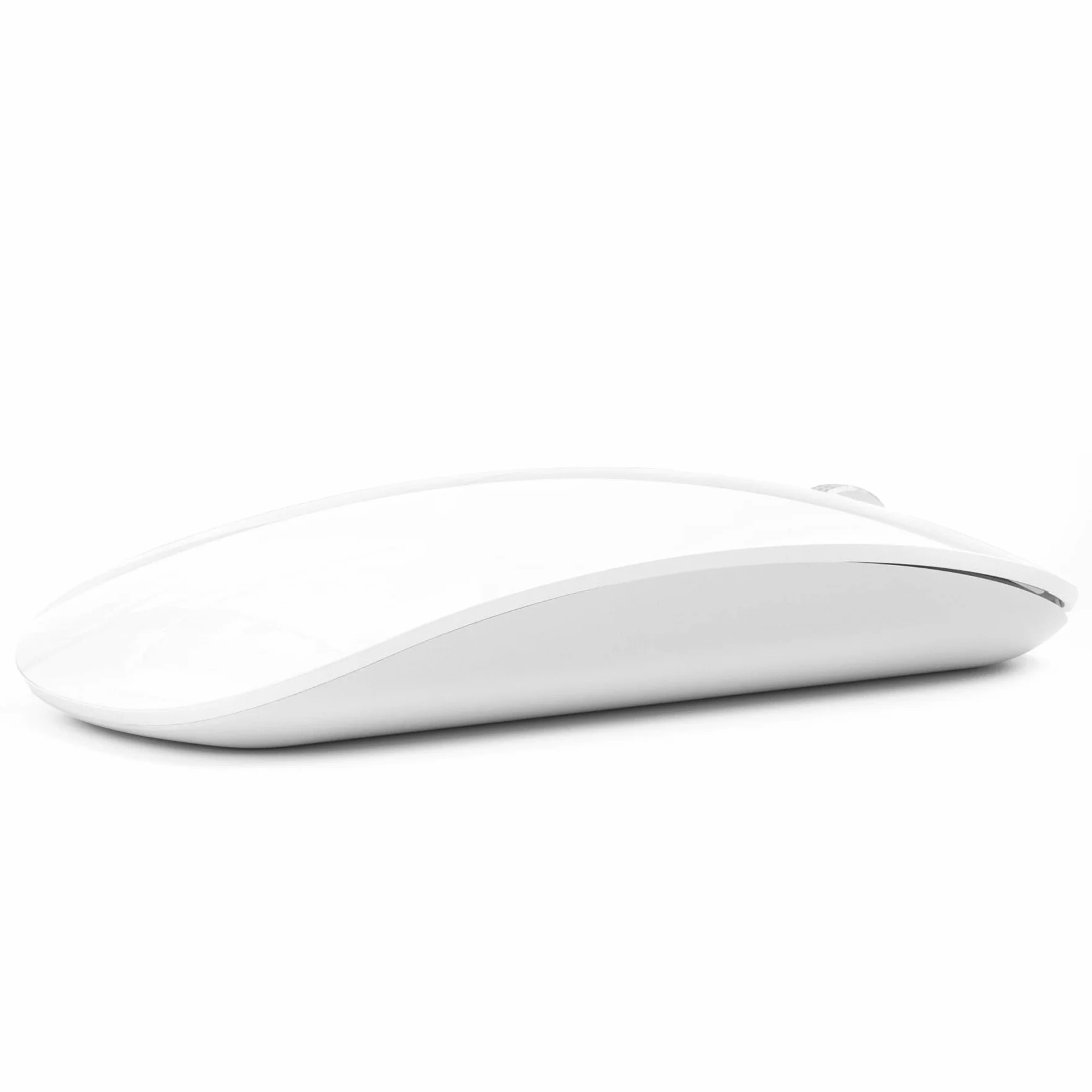 Uiosmuph U30 Mouse Wireless Bluetooth Ricaricabile Silenzioso Senza Fili per Laptop PC Mac Bianca