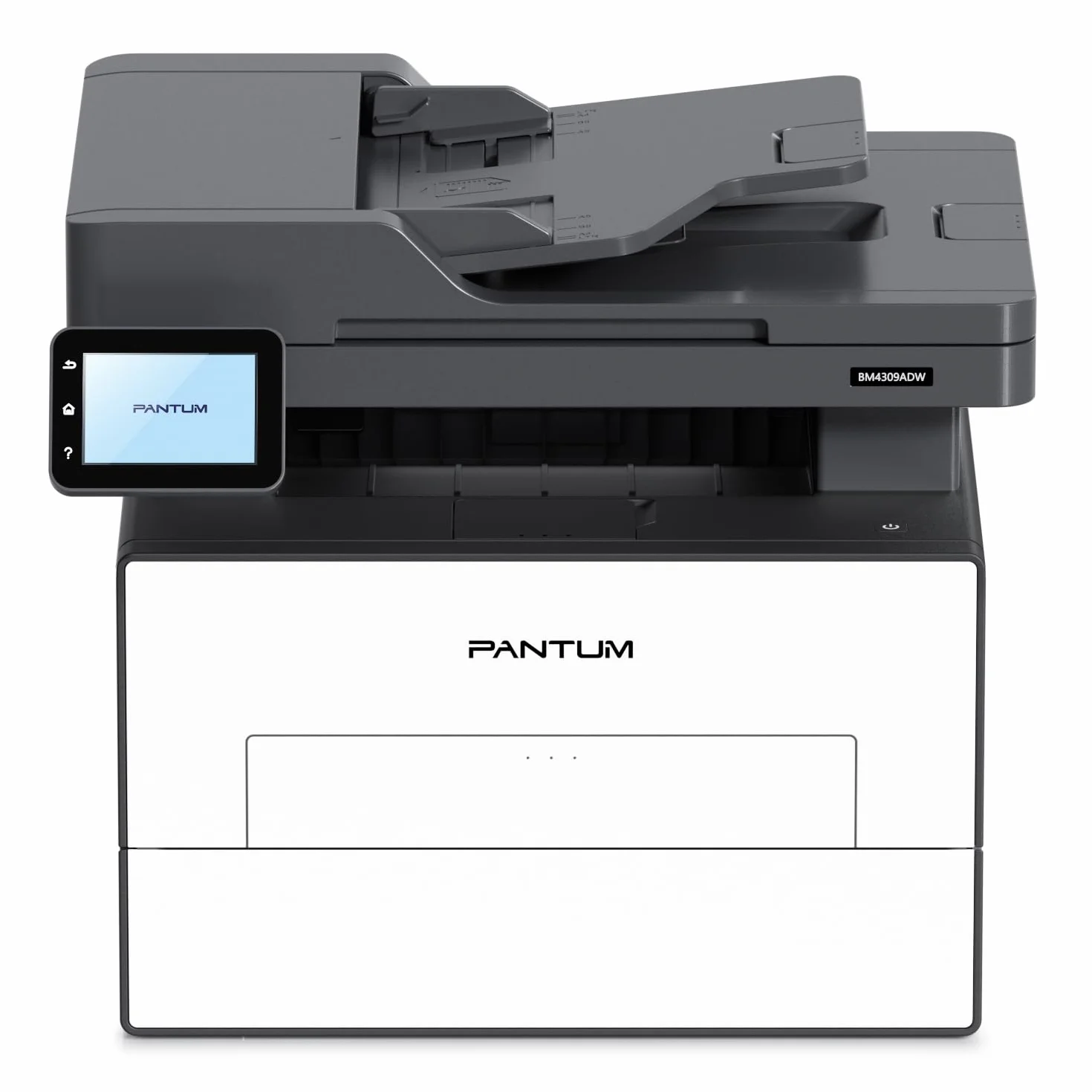 PANTUM BM4309ADW Stampante Laser Multifunzione, Stampa/Scansione Fronte e Retro Automatica, ADF, 30ppm, USB, WiFi, Display Touchscreen 3.5 Inch