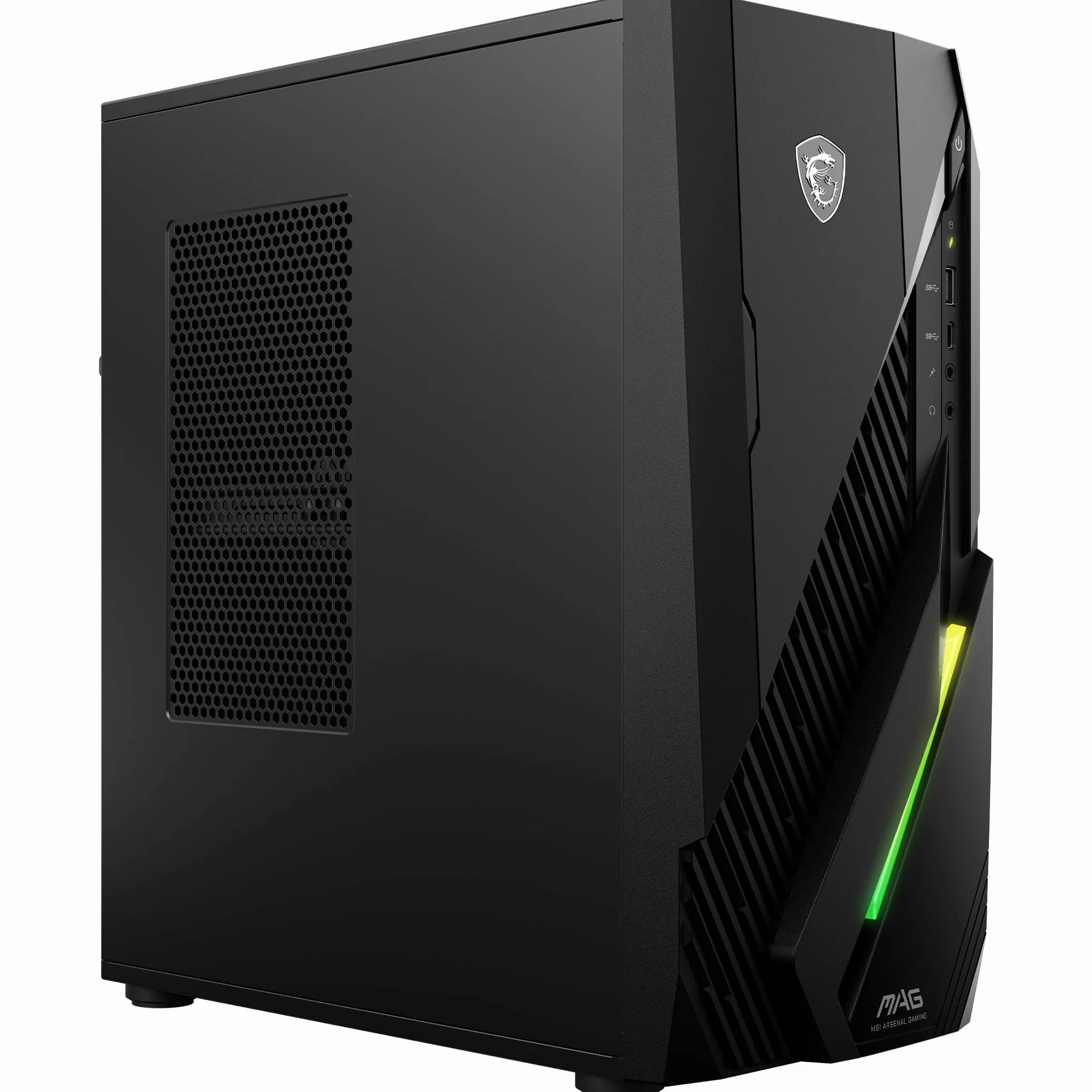 MSI MAG Infinite E1 14NVL5-104EU Gaming PC Intel Core i5 14400F GeForce RTX 5060 8G 16GB RAM DDR5 1TB SSD PCIe GEN4x4 NVMe Wi-Fi 6E 80+ Bronze