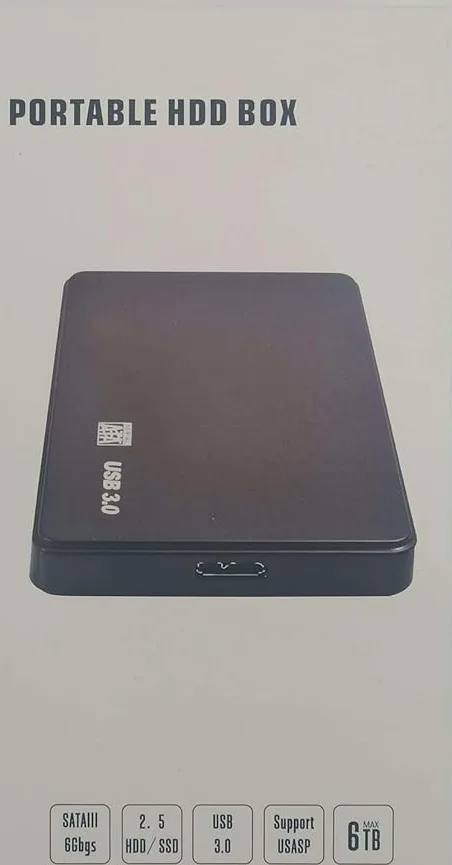 Hard Disk Esterno 2,5" 500GB Ultra Slim Portatile USB3.0 SATA HDD Storage per PC, TV e qualsiasi altro dispositivo con presa USB 2 è superiore