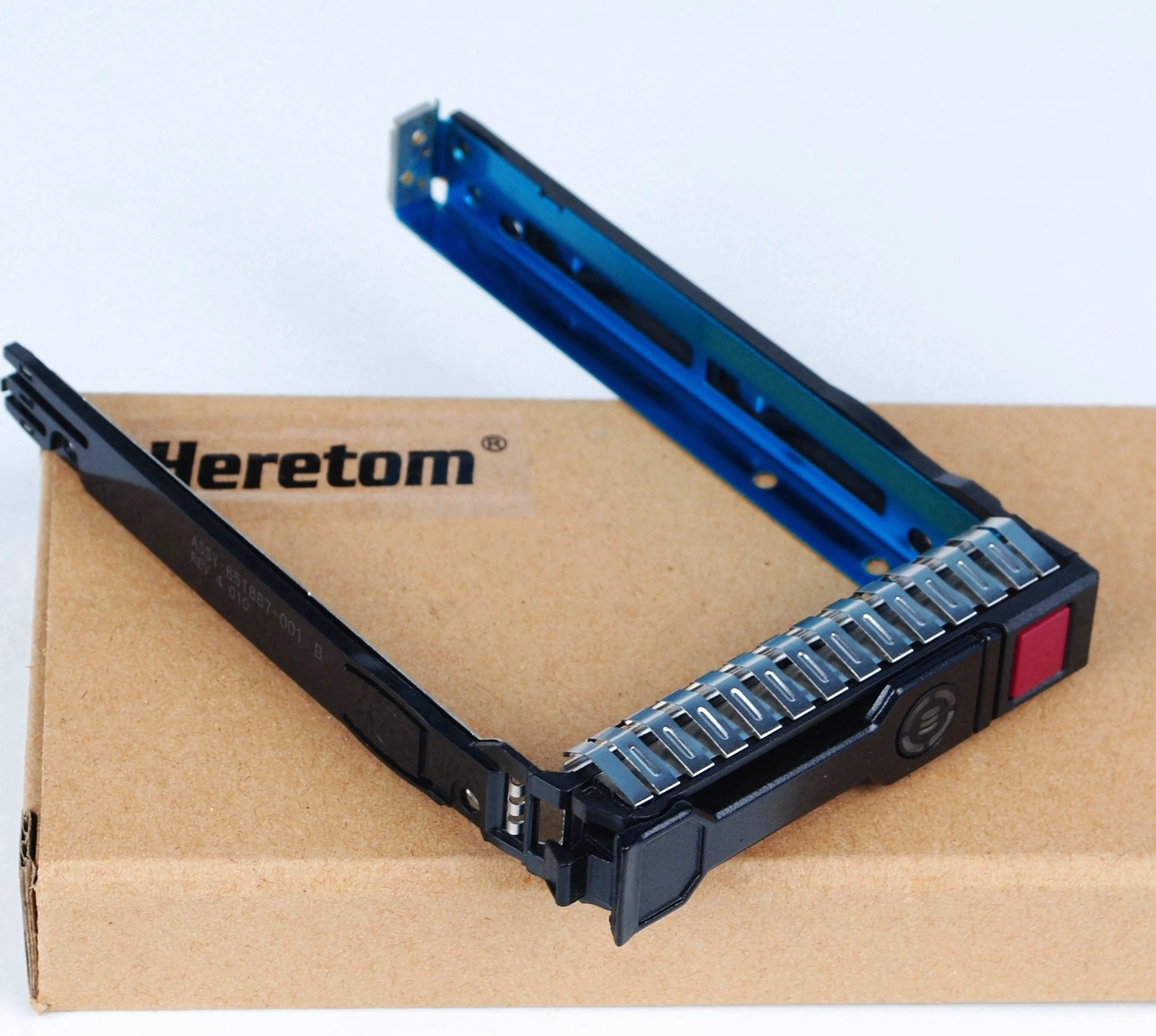 2,5" SFF Carrello per Disco Rigido SSD SATA SAS Tray Caddy Vassoio per HP Proliant DL380 DL360 ML350 ML110 Gen10 G10 - Con Chip Hot Swap (Non è adatto per NVMe)